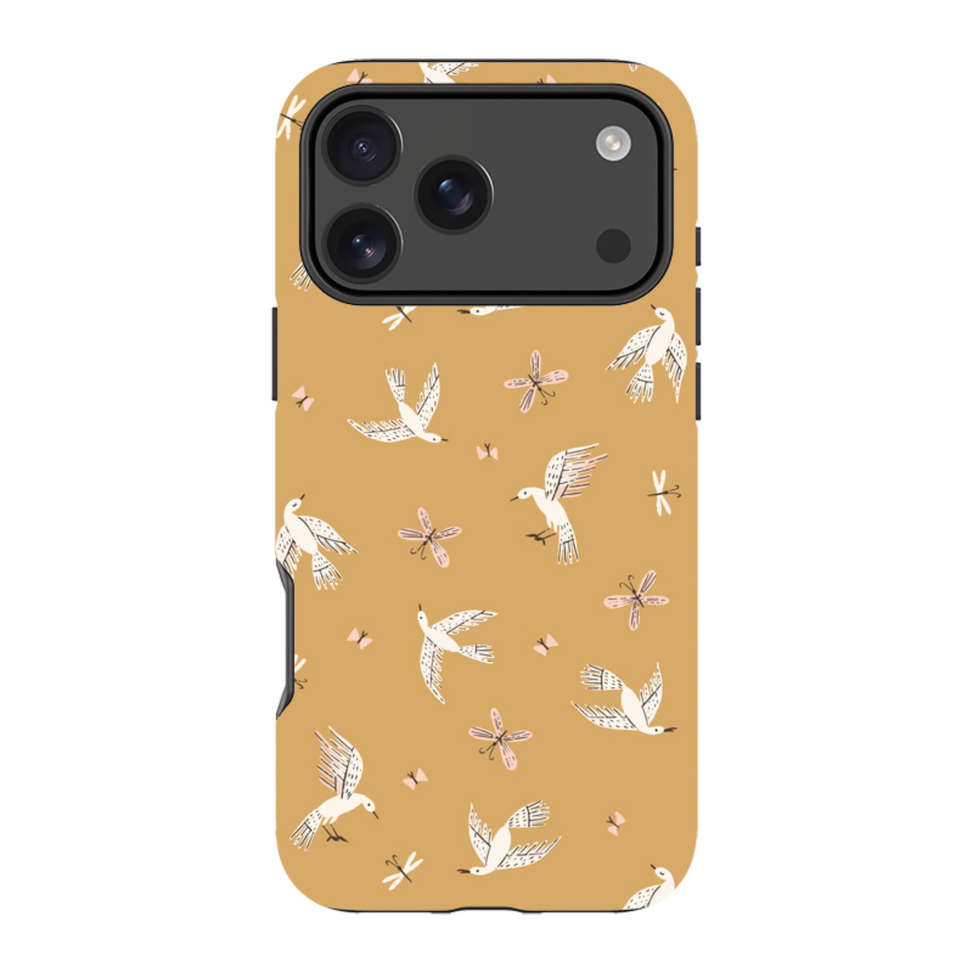 iPhone MagSafe Tough Case - Birds and Butterflies By Meghann Rader
