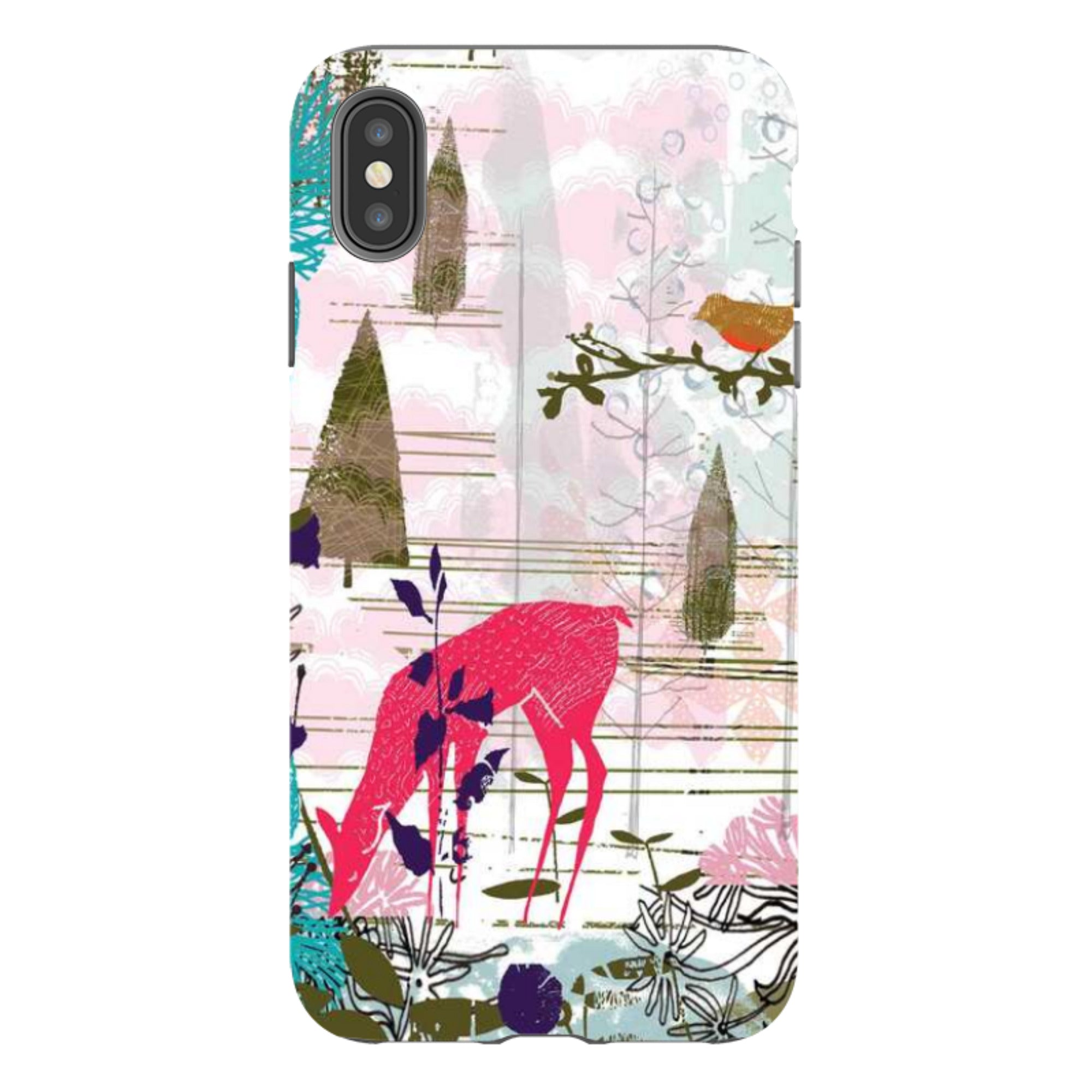iPhone Tough Case - Forest Tale Robin Song By Tiffany Lynch