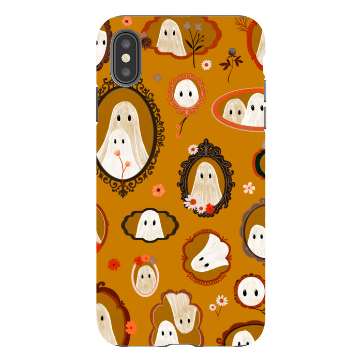 iPhone Tough Case - Framed Ghosts - Spice By Katherine Quinn