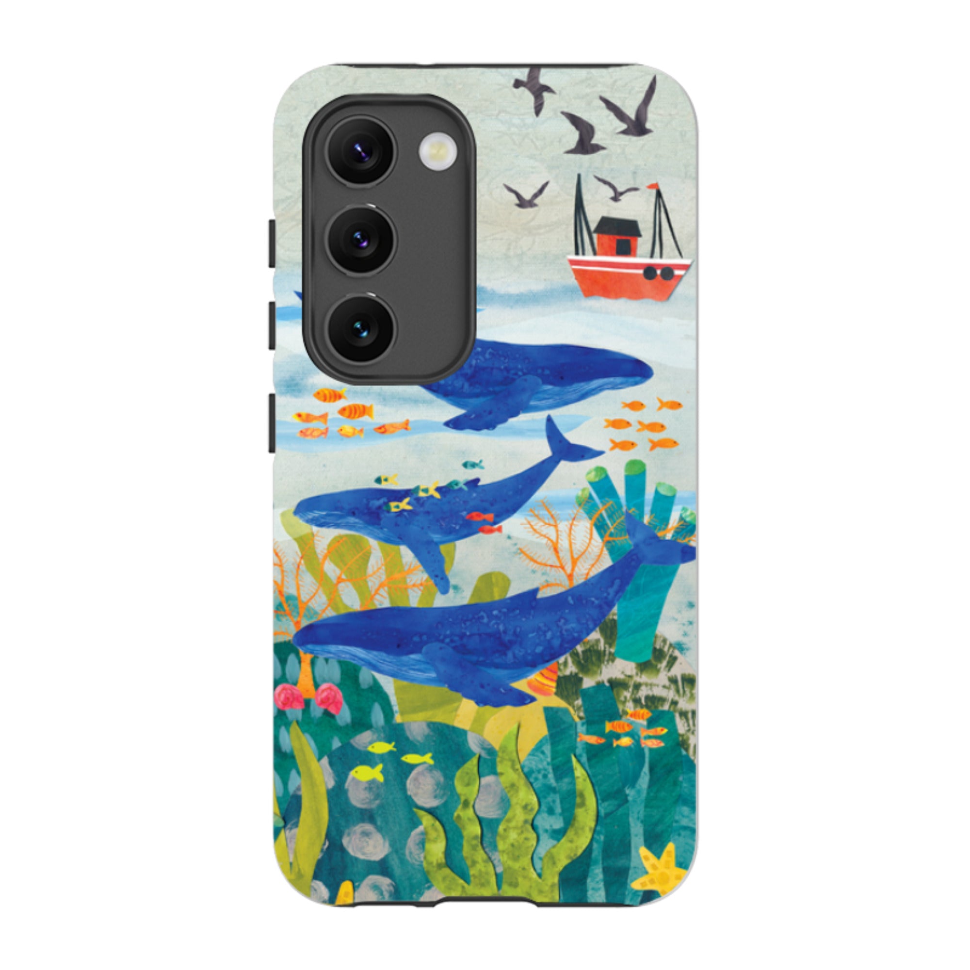 Samsung Tough  Case - Whale Watching By Tracey English