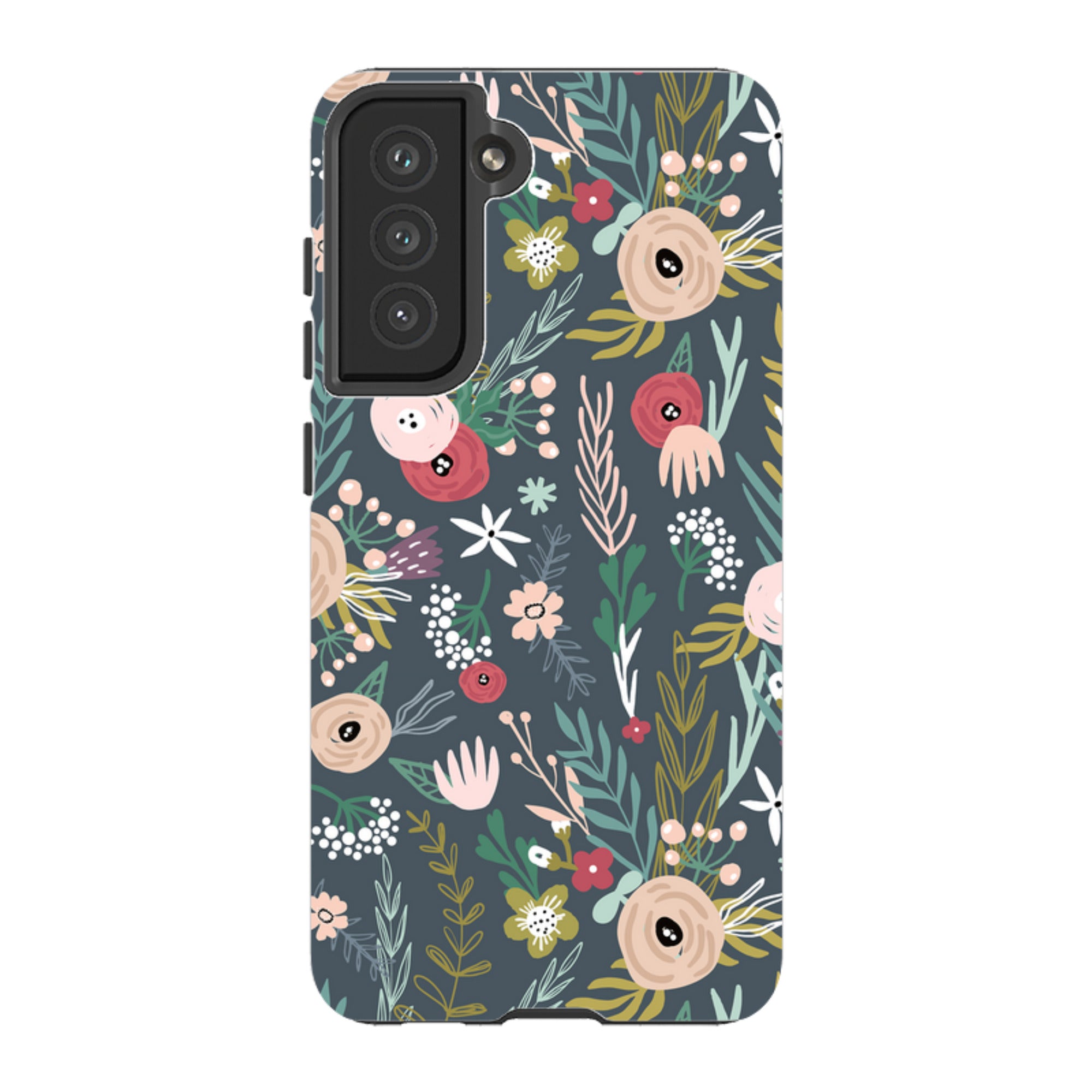 Samsung Tough Case - Winter Scandi Floral