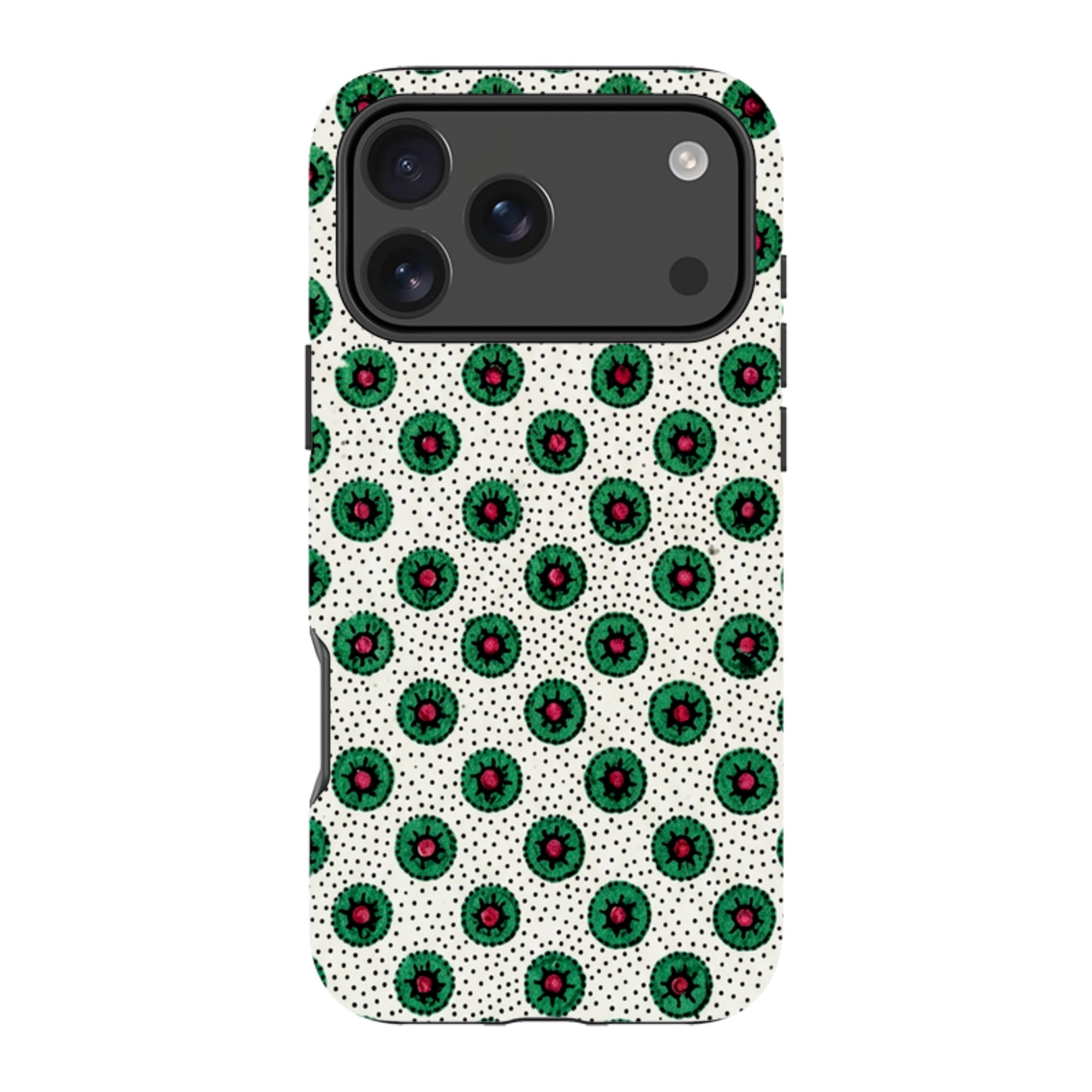 iPhone Tough Case - Green Medallion