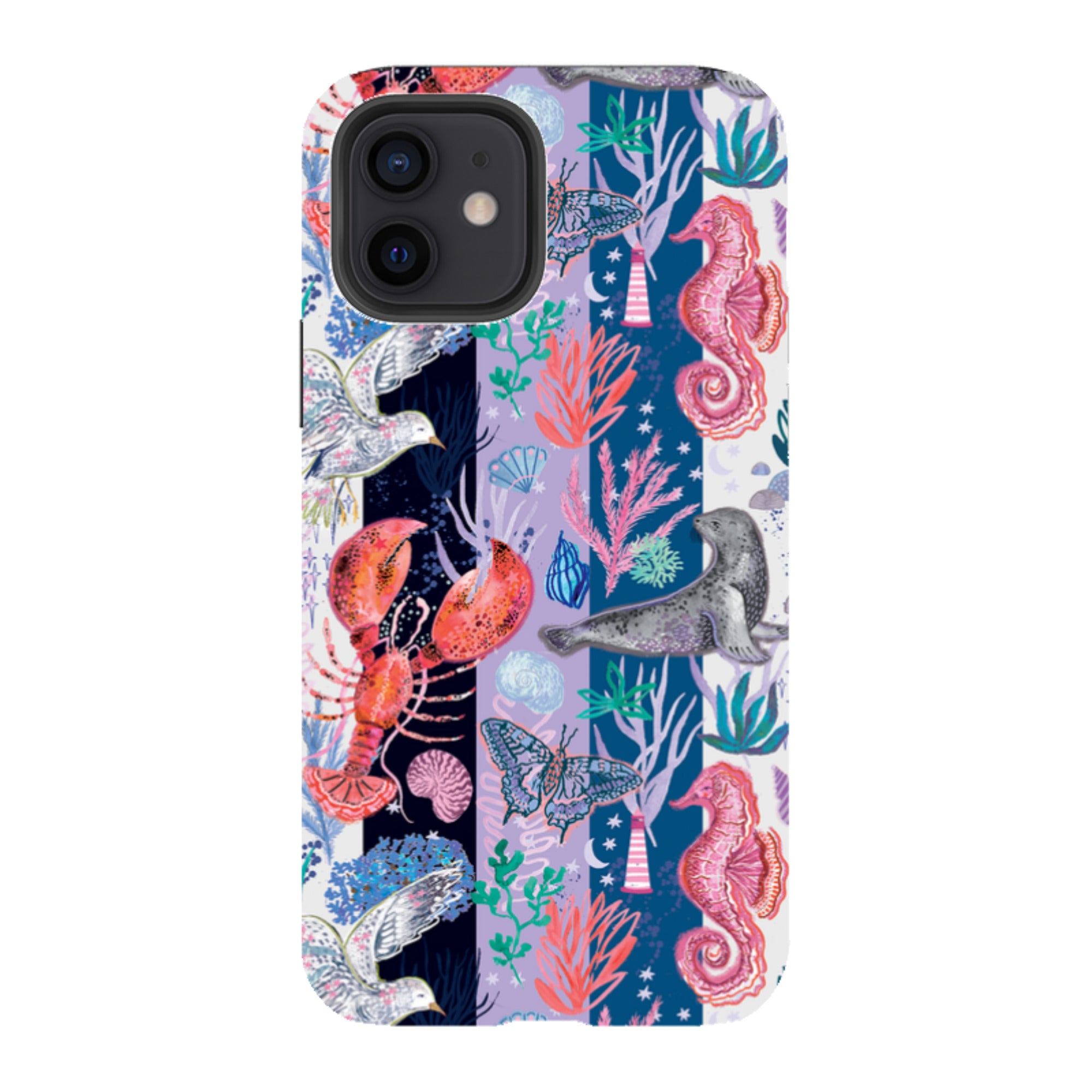 iPhone Case - Coastal Calling Stripe III By Emma Frances Grant