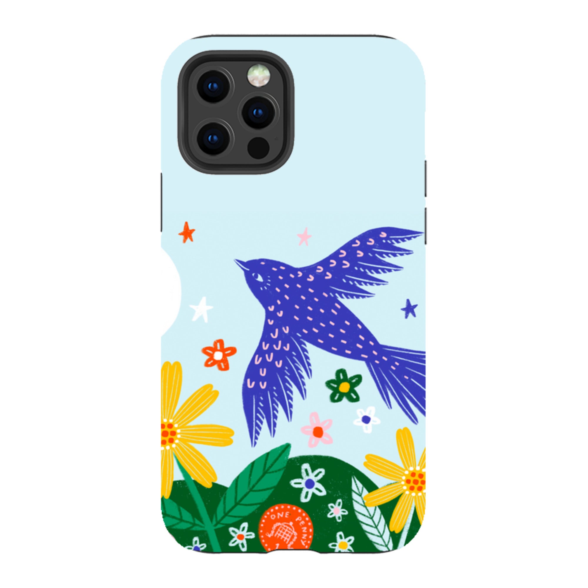 iPhone Tough Case - Bird By Lee Foster Wilson