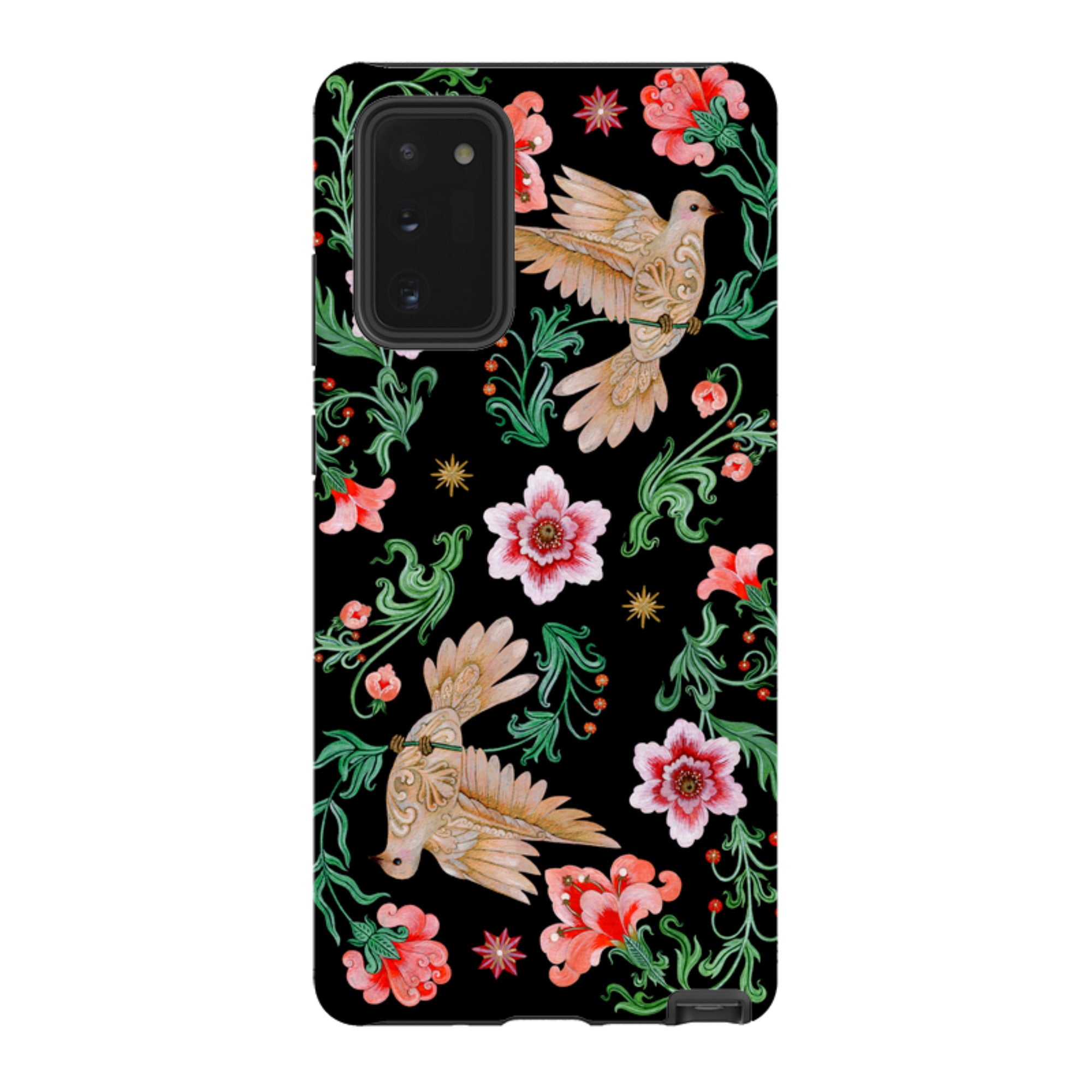 Samsung Tough  Case - Two Turtle Doves By Maria Matos