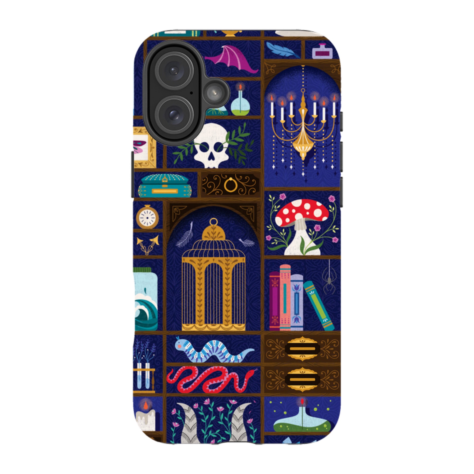 iPhone Tough Case - Cabinet Of Curiosities By Jenny Zemanek