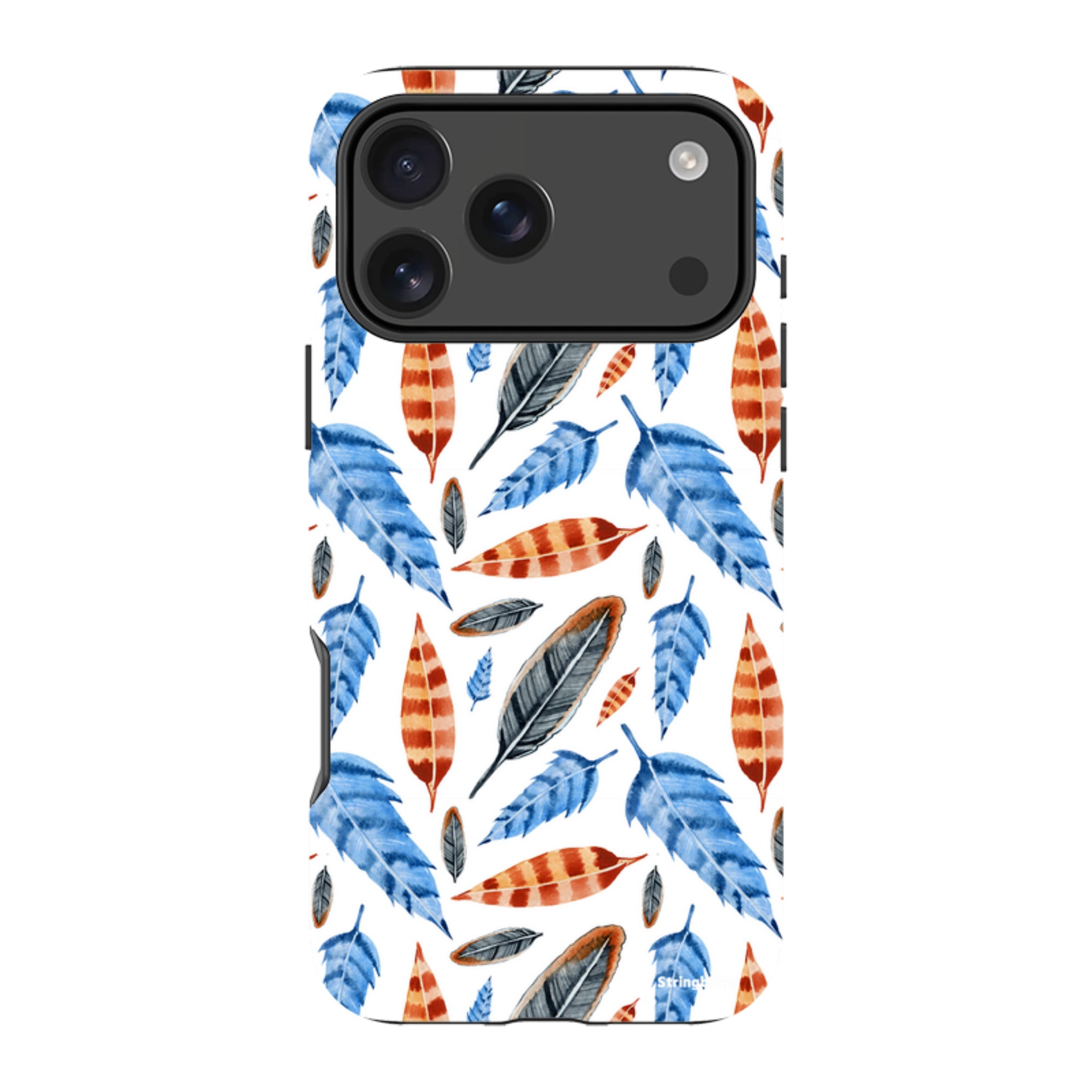 iPhone MagSafe Tough Case - Multi Feathers