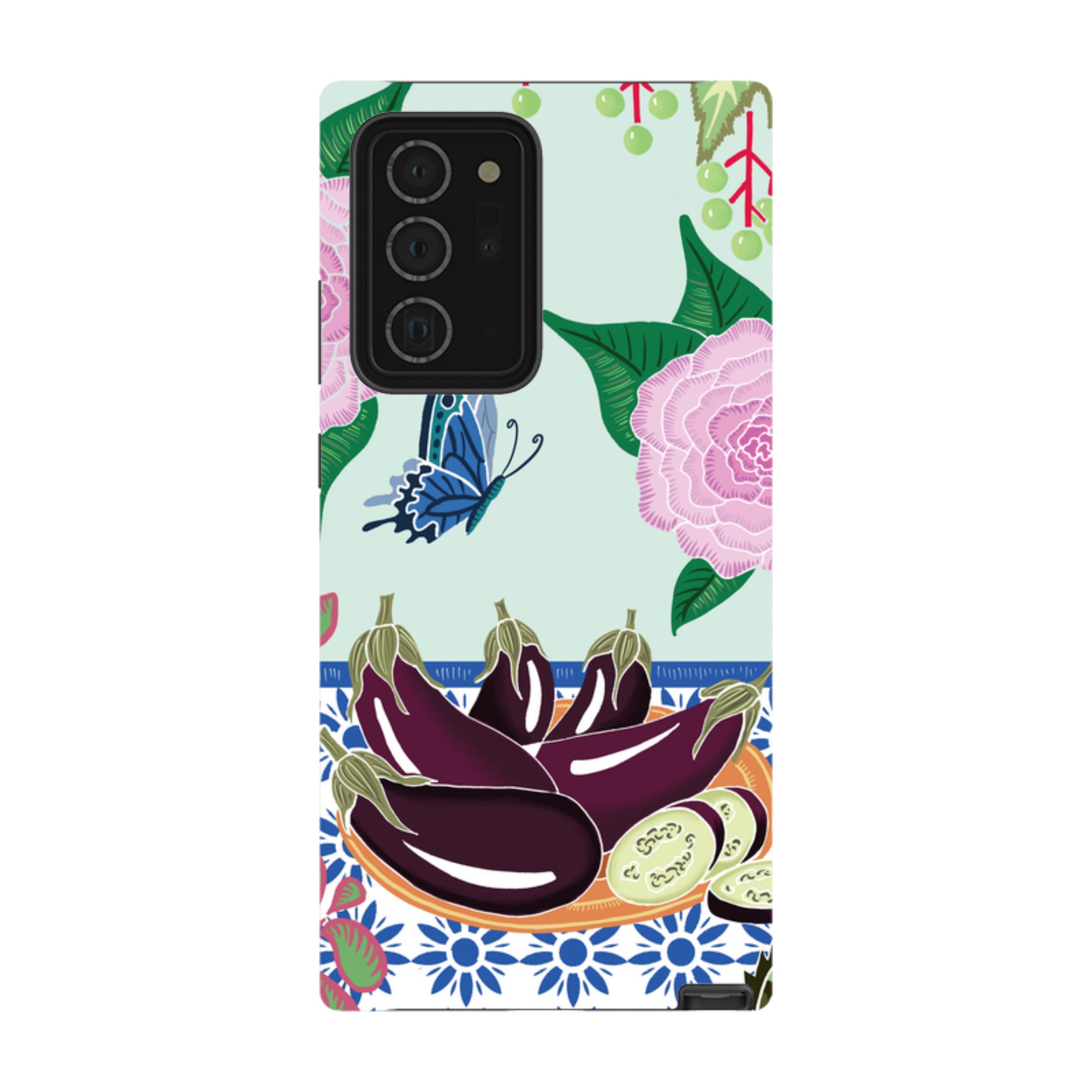 Samsung Tough Case - Aubergines By Kate Heiss