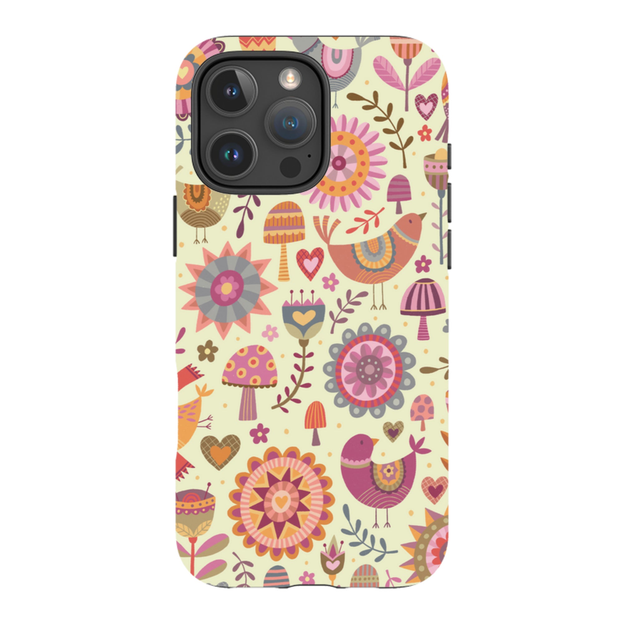 iPhone MagSafe Tough Case -  Bird Pattern II By Suzy Taylor