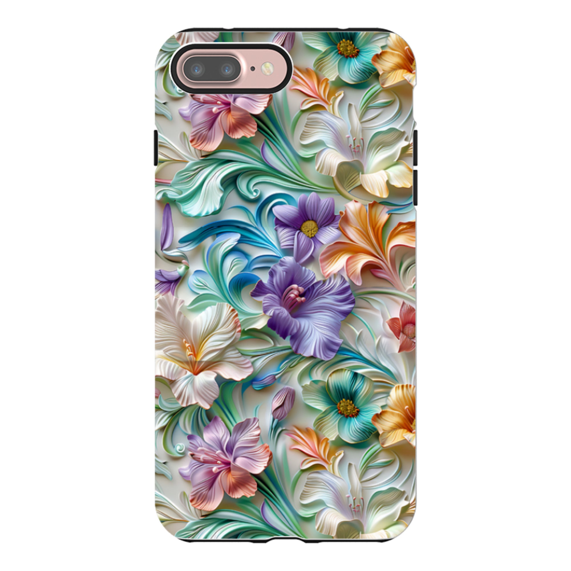 iPhone Tough Case -Neo Floral