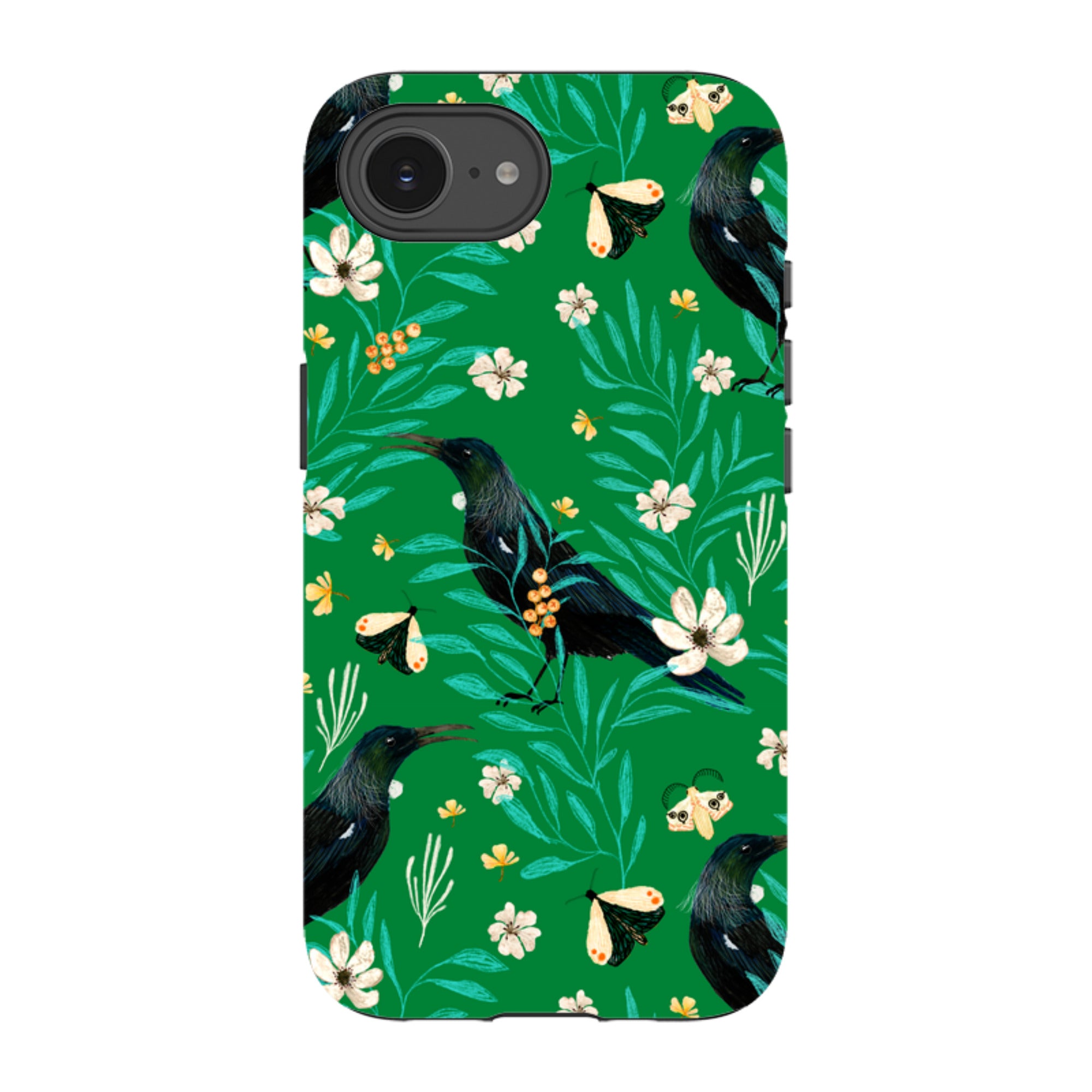 iPhone Tough Case - Tui Green By Katherine Quinn