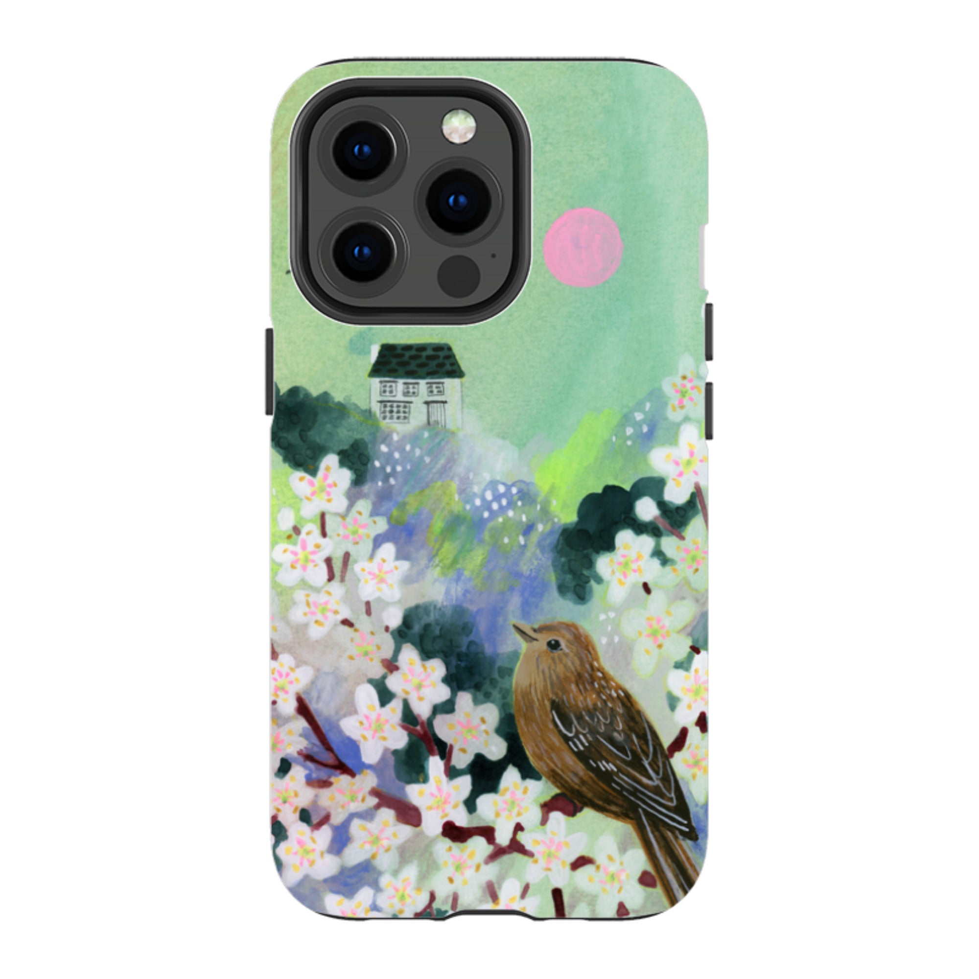 iPhone Tough Case - Blackthorn in the Valley By Lee Foster Wilson