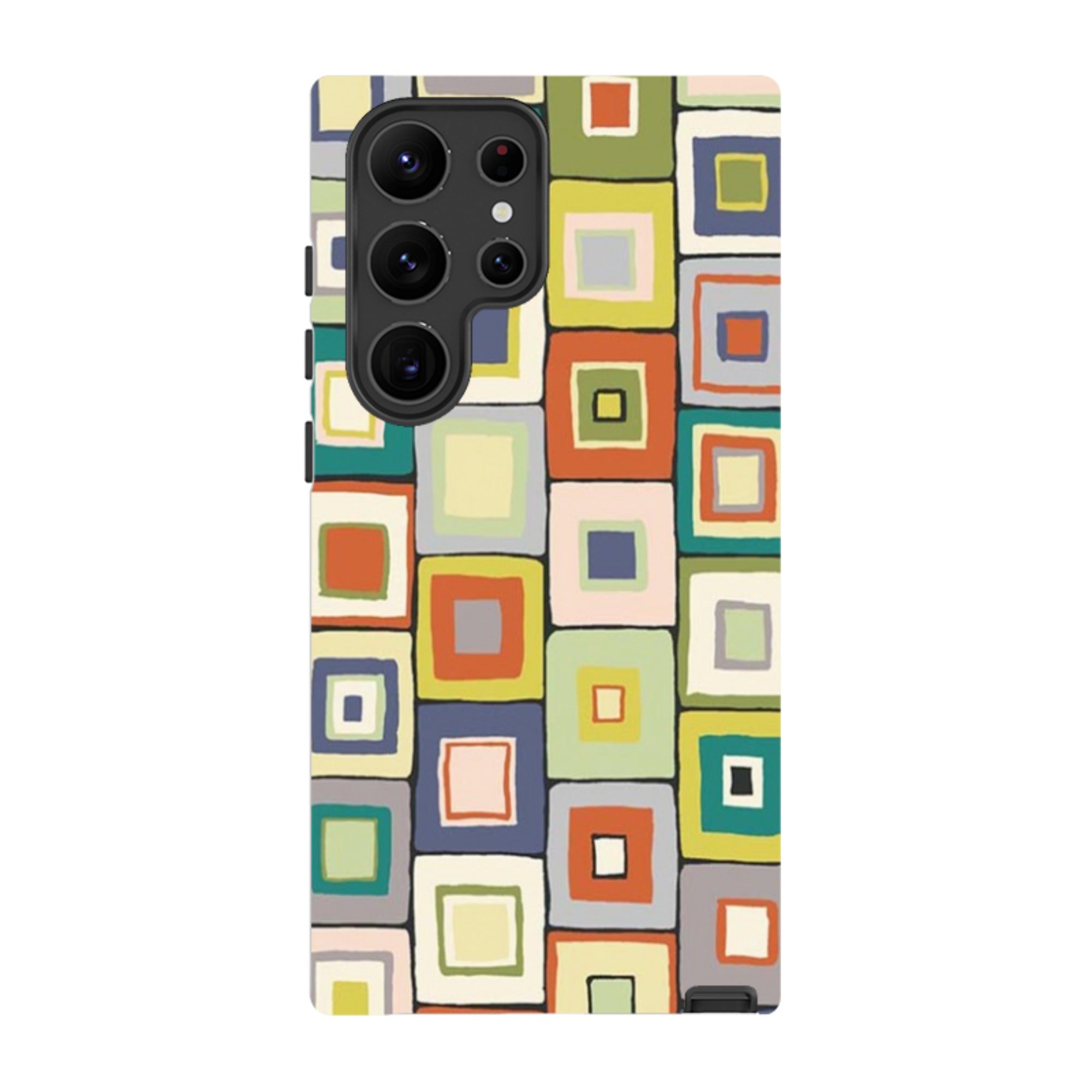 Samsung Tough Case - Atelier Blanket Squares Urbane By Sarah Campbell