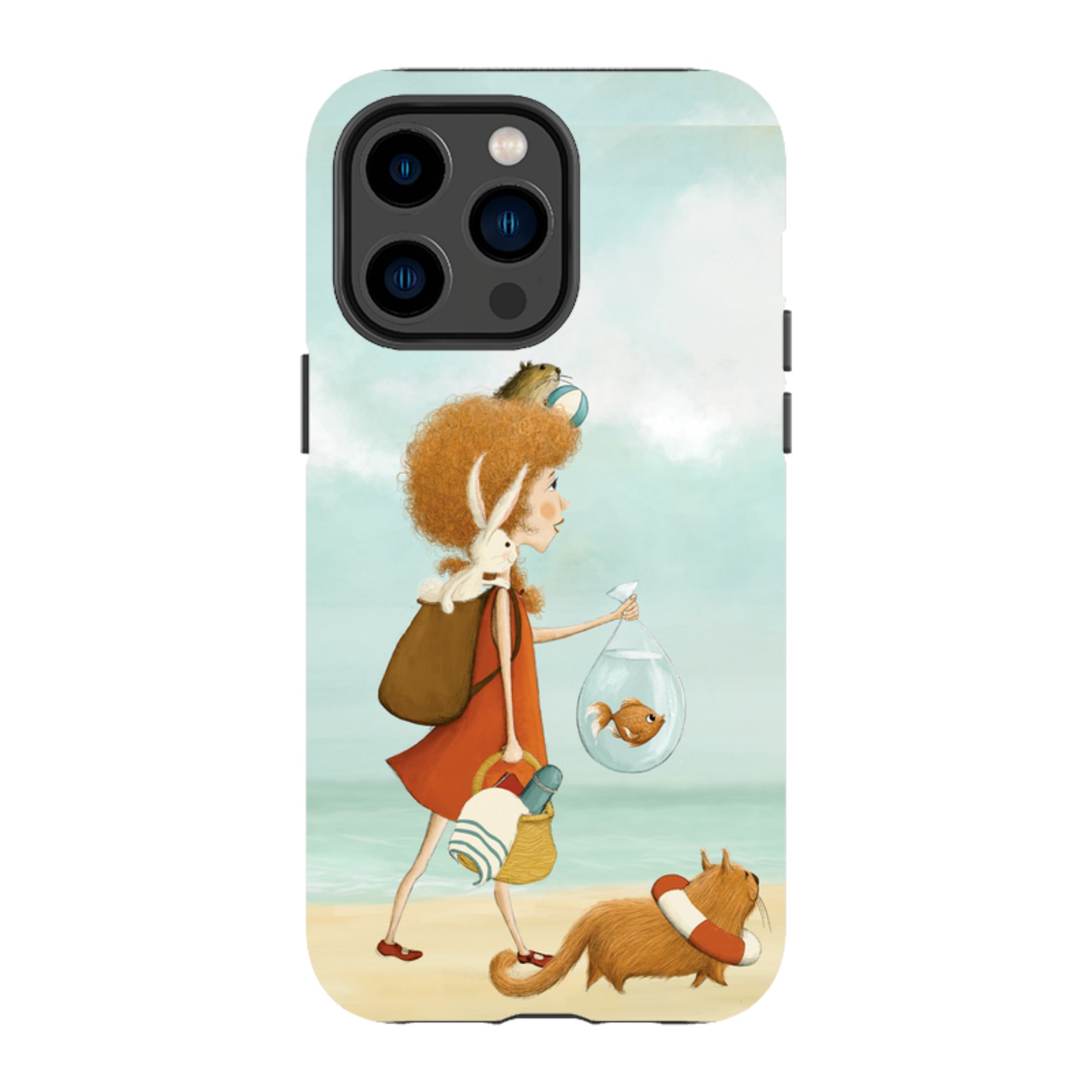iPhone Tough Case - On Vacation By Maja Lindberg