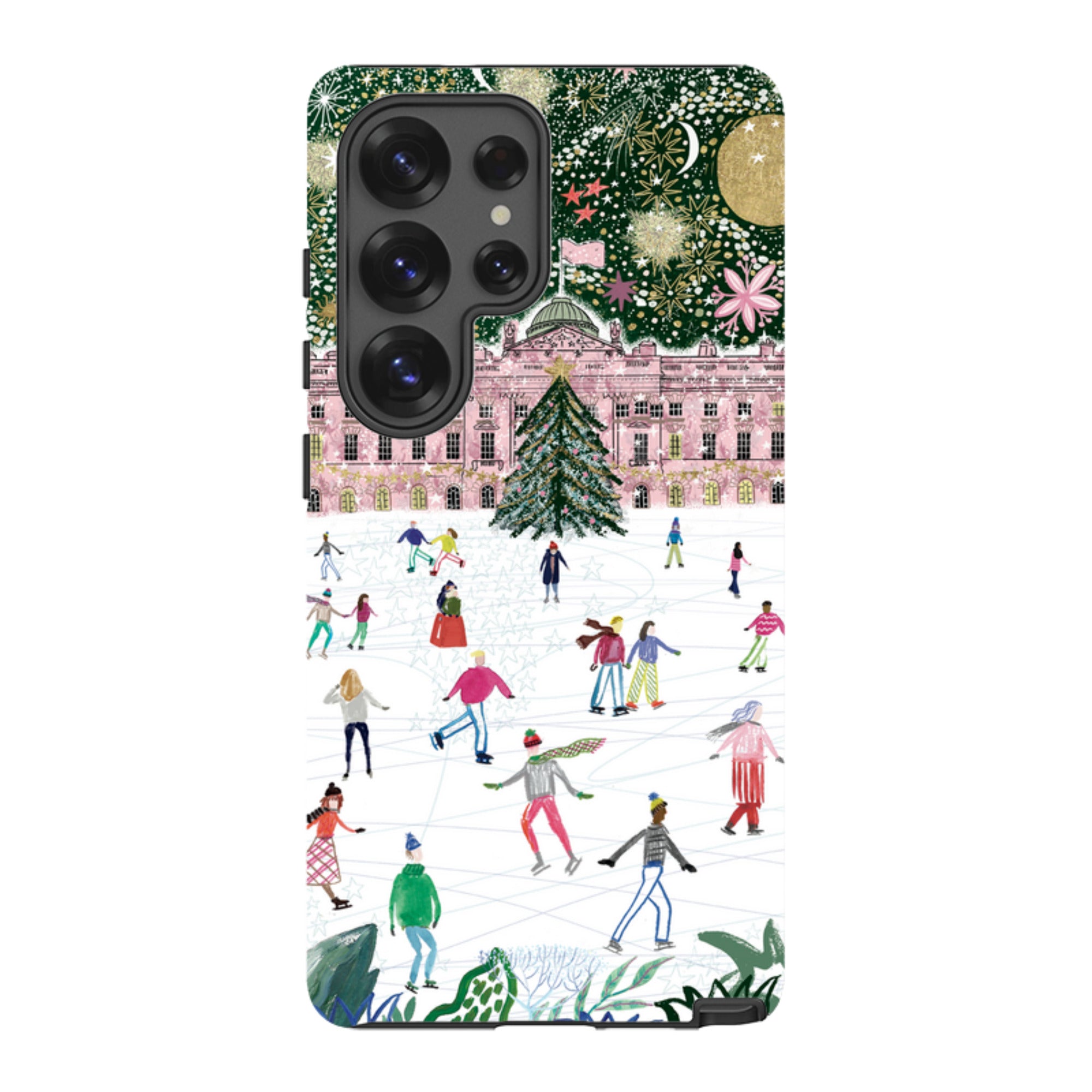 Samsung Tough Case - Skating At Somerset House By Emma Frances Grant