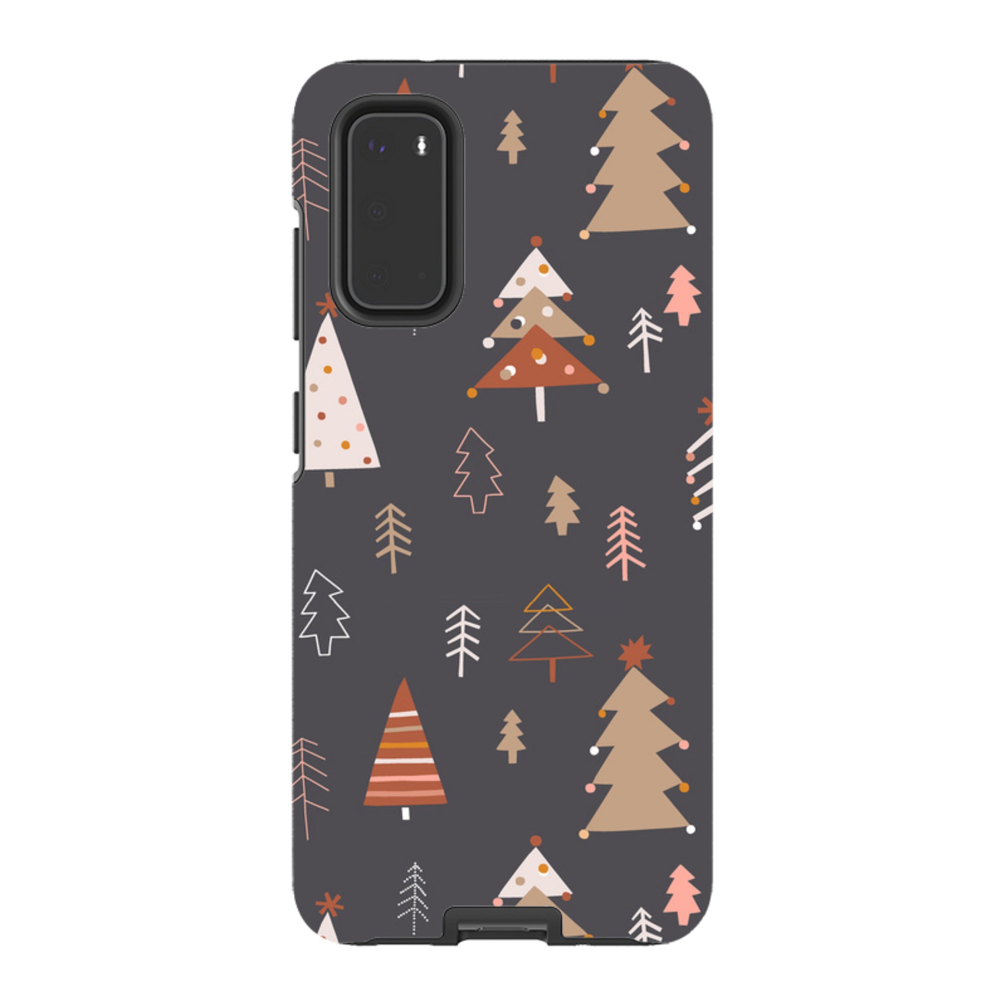 Samsung Tough Case - Dark Xmas Trees