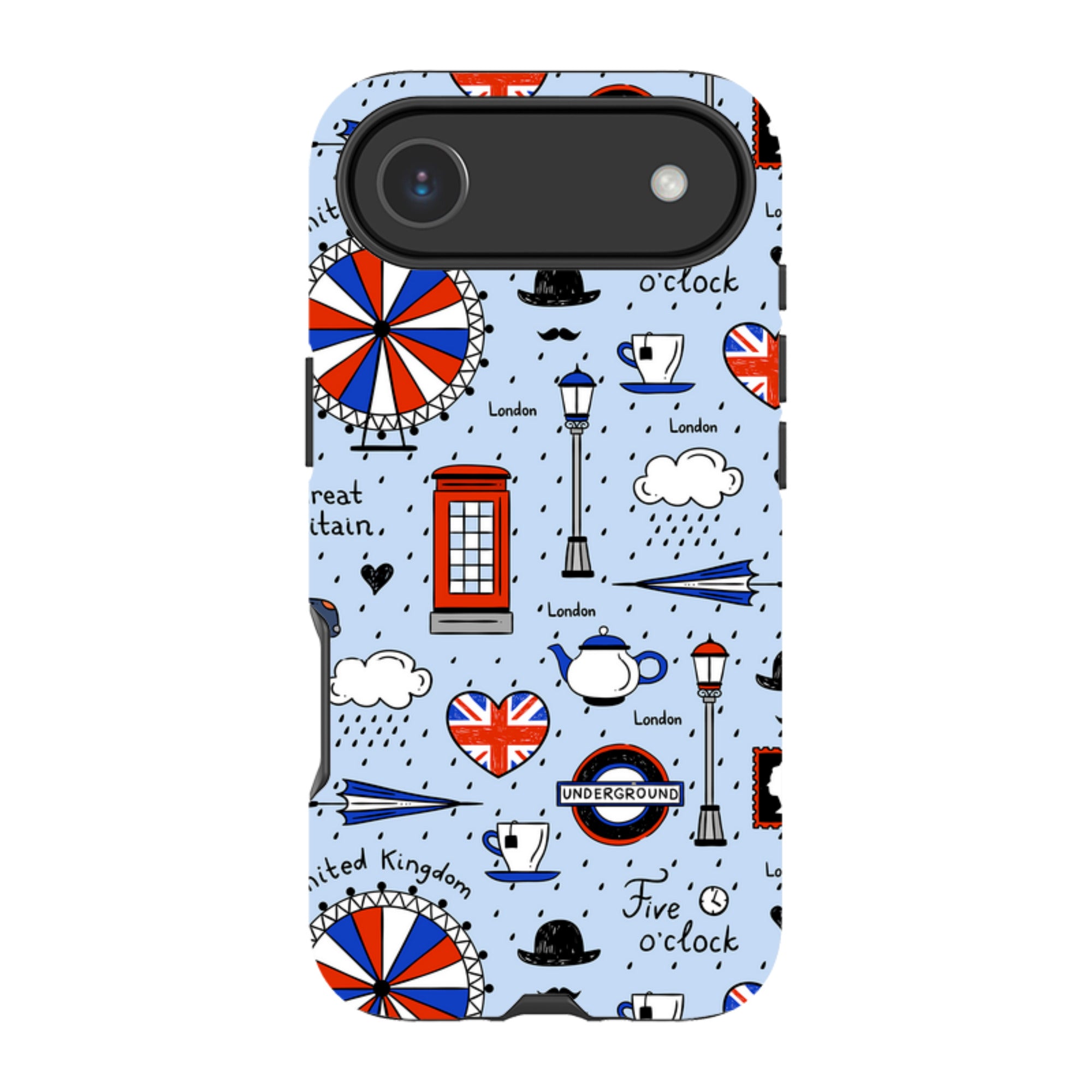 iPhone MagSafe Tough Case -  Blue London