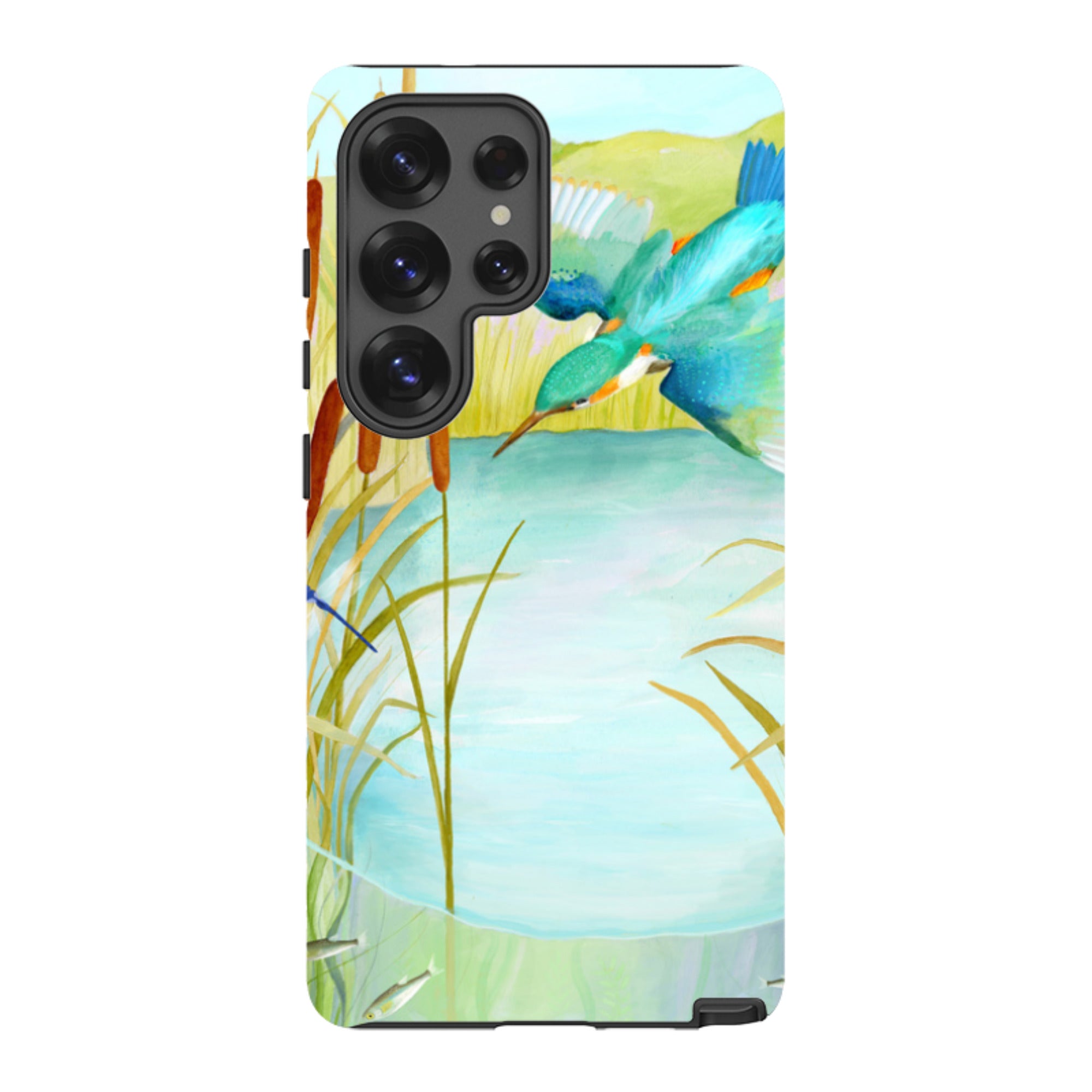 Samsung Tough Case - Kingfisher By Bex Parkin