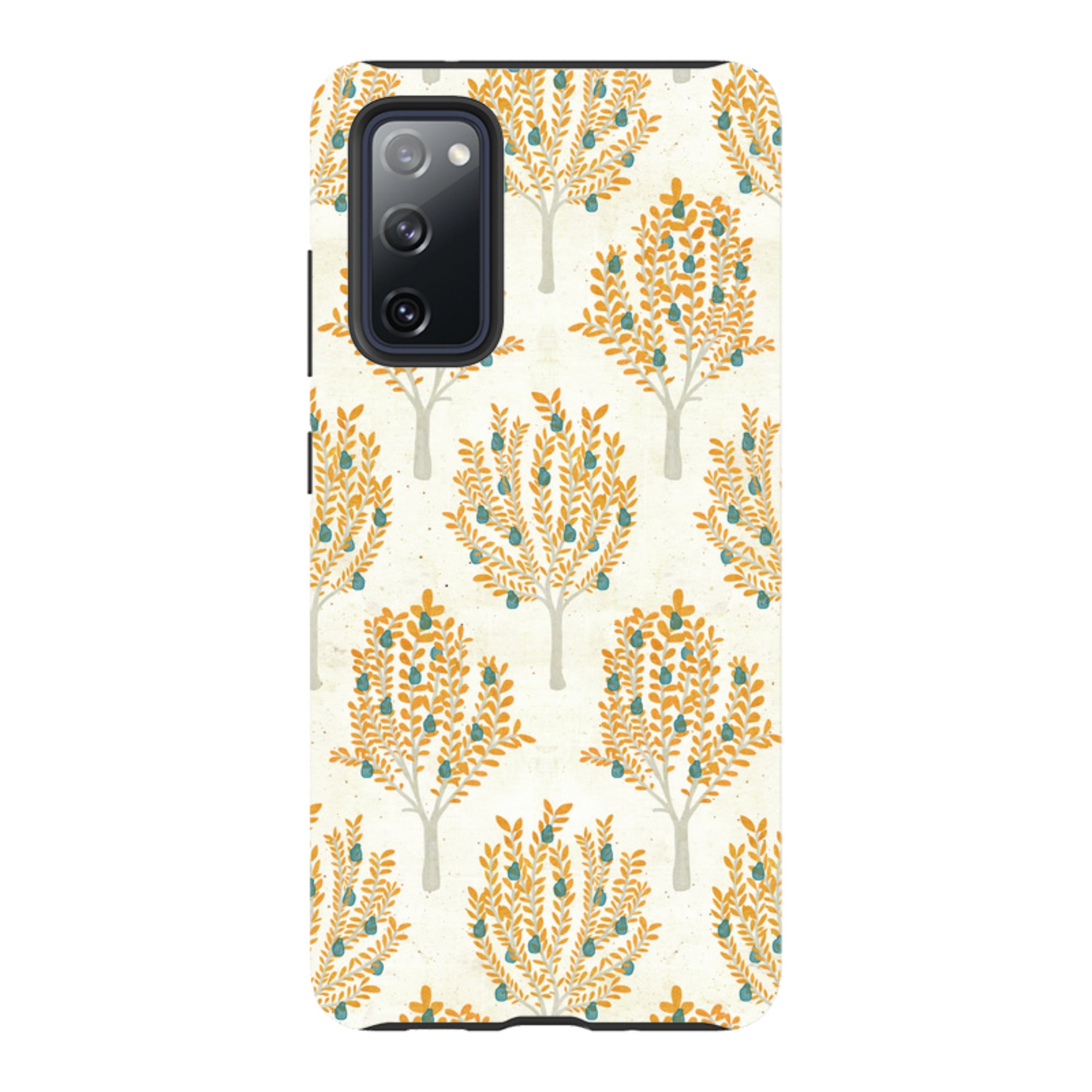 Samsung Tough Case - Pear Trees Cream By Katherine Quinn