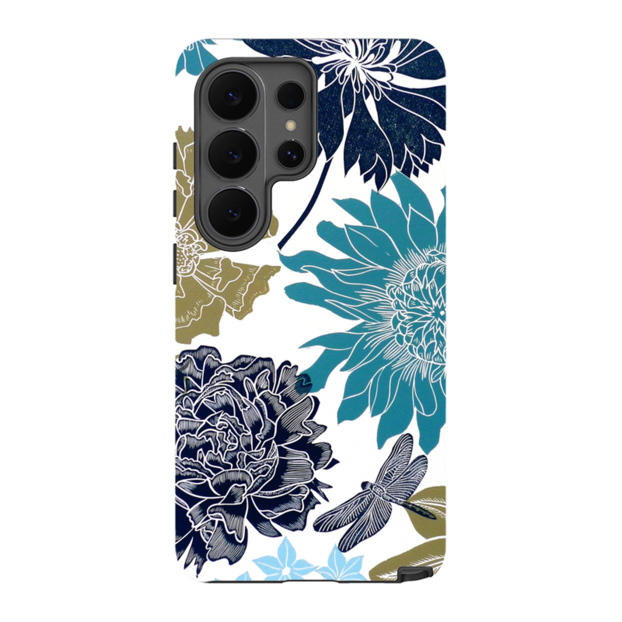 Samsung Tough Case - Cottage Garden Dragonfly By Kate Heiss