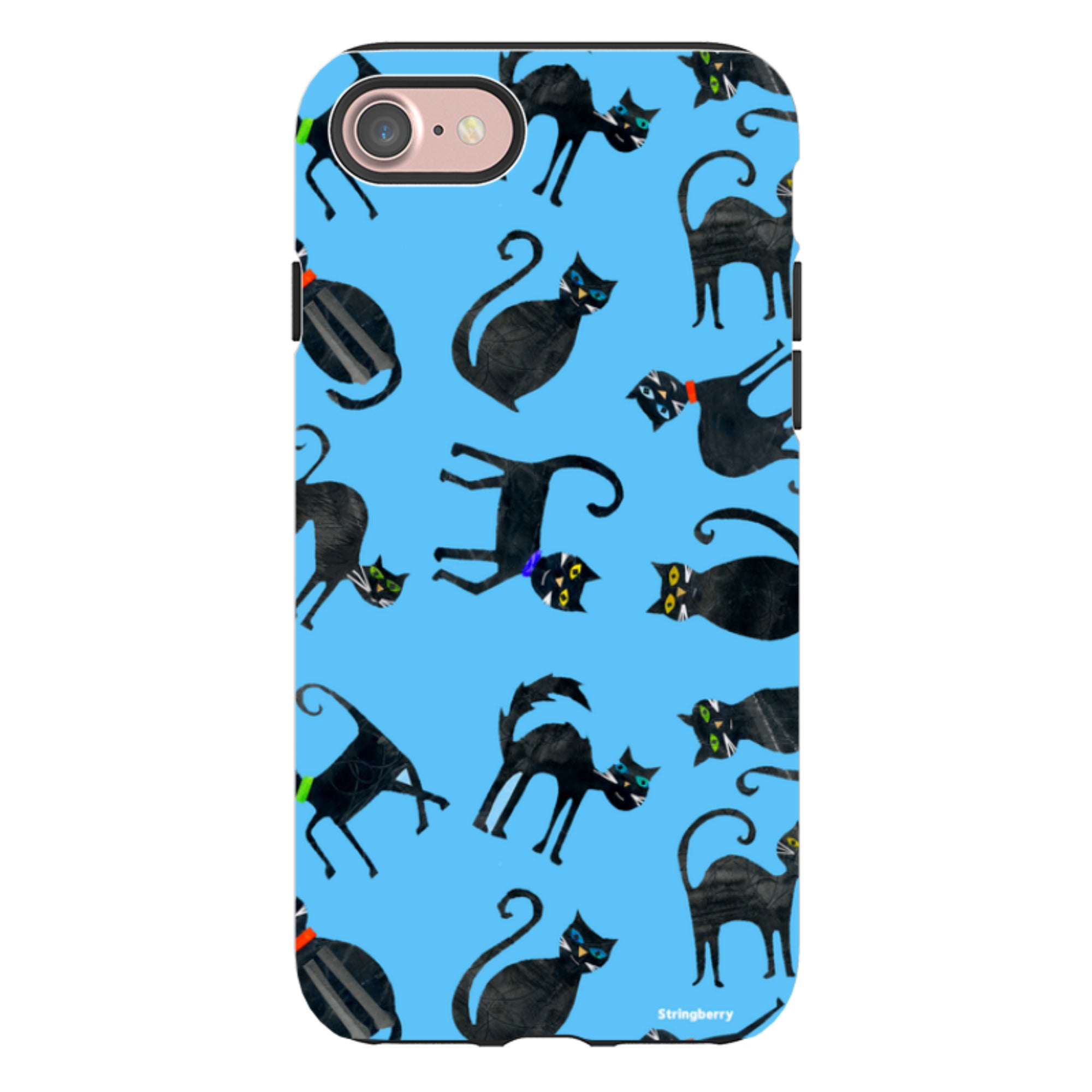 iPhone Tough Case - Tossed Cats By Tracey English