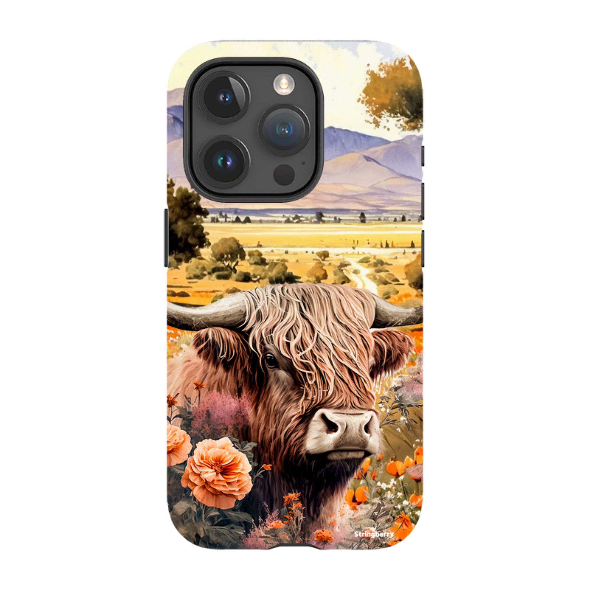 iPhone MagSafe Tough Case - Highland Cow III