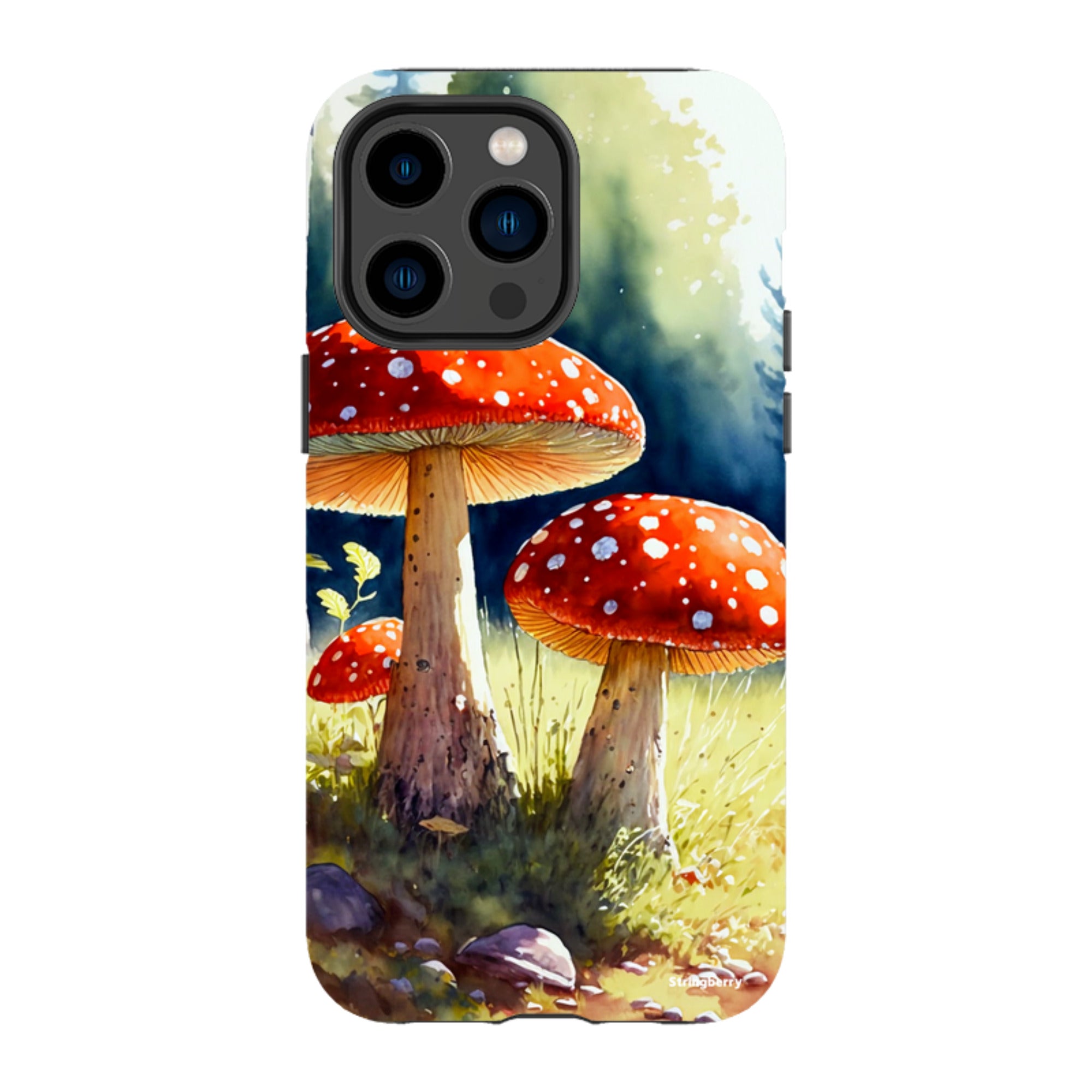 iPhone Tough Case - Mushroom Colour III