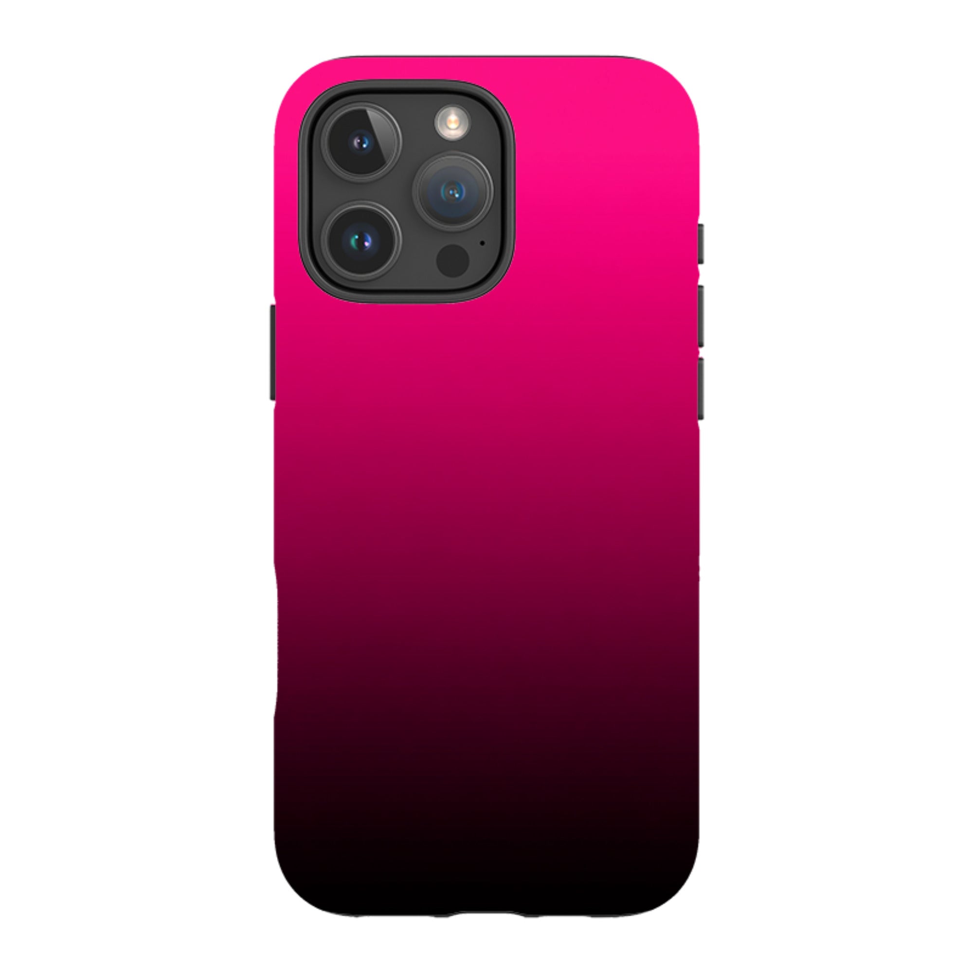 iPhone Tough Case - Hot Pink Ombre