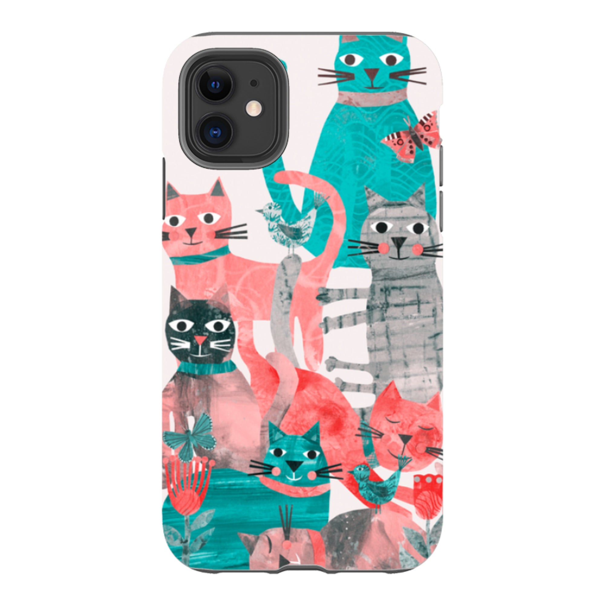 iPhone Case - Cat Party II By Tracey English