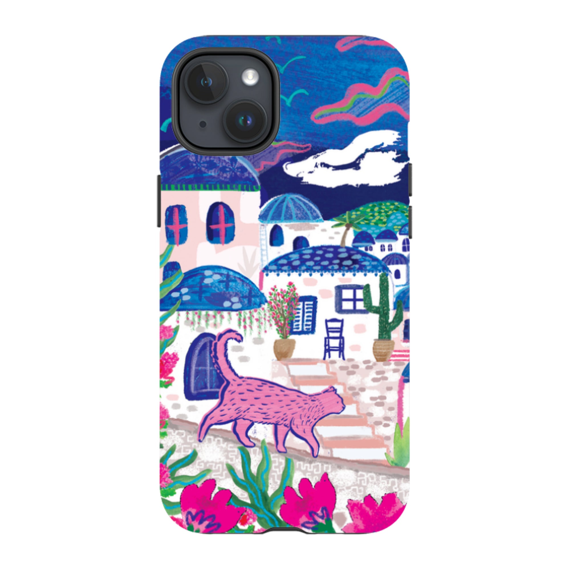 iPhone Tough Case - Sapphire Seas By Emma Frances Grant