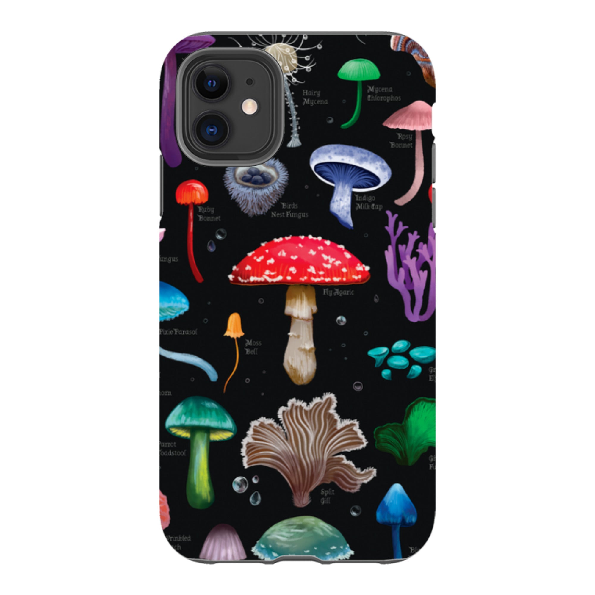 iPhone Tough Case - Mushrooms By Anna Stead