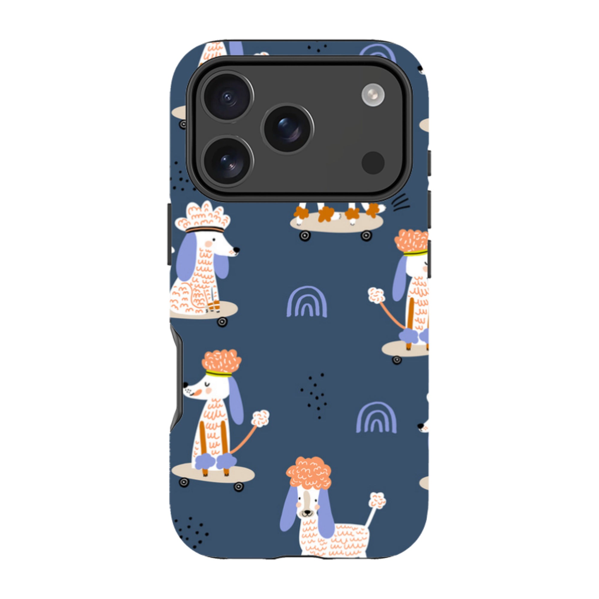 iPhone Tough Case - Skater Dogs