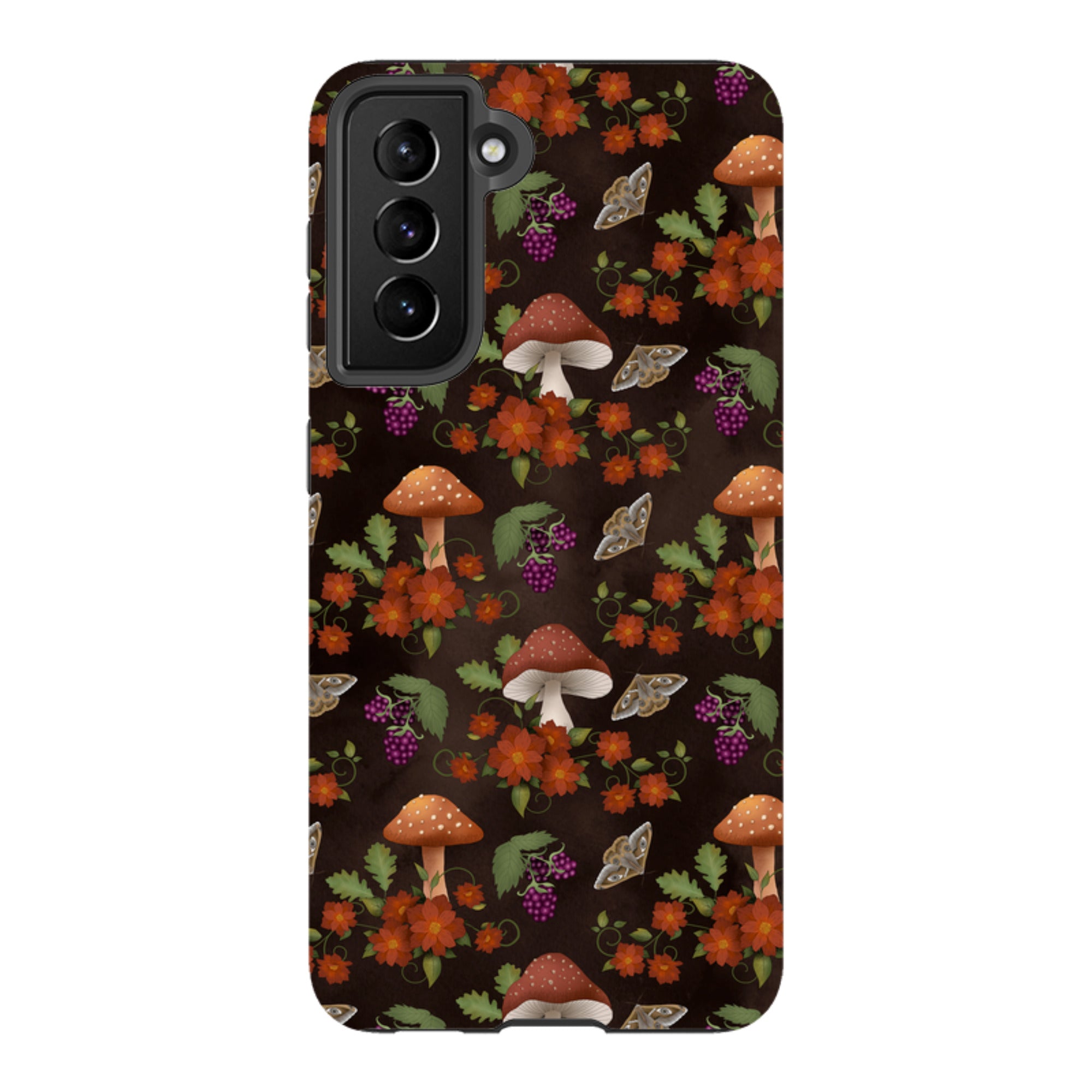 Samsung Tough Case -Mushroom Floral