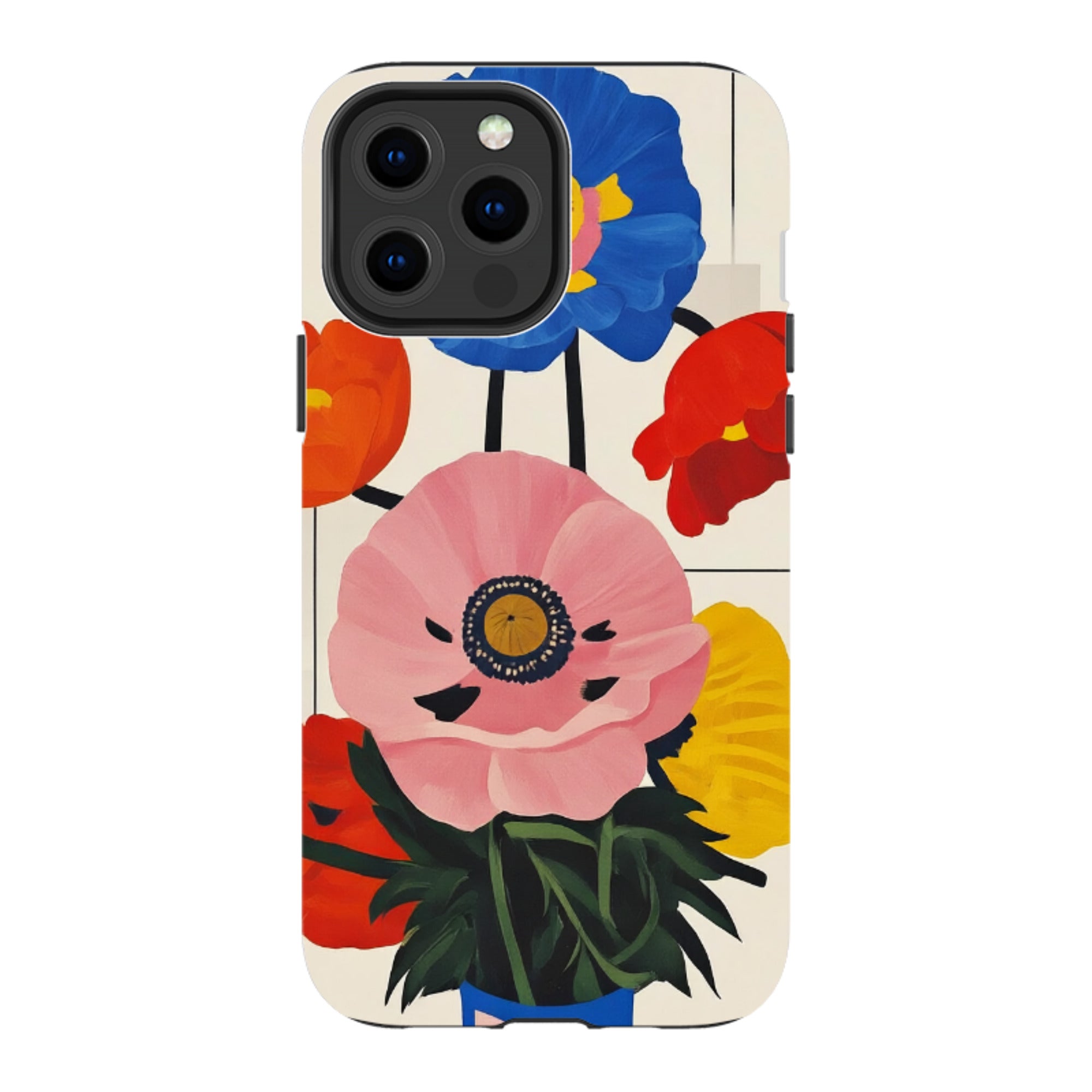 iPhone Tough Case - Kisling Poppy Peach