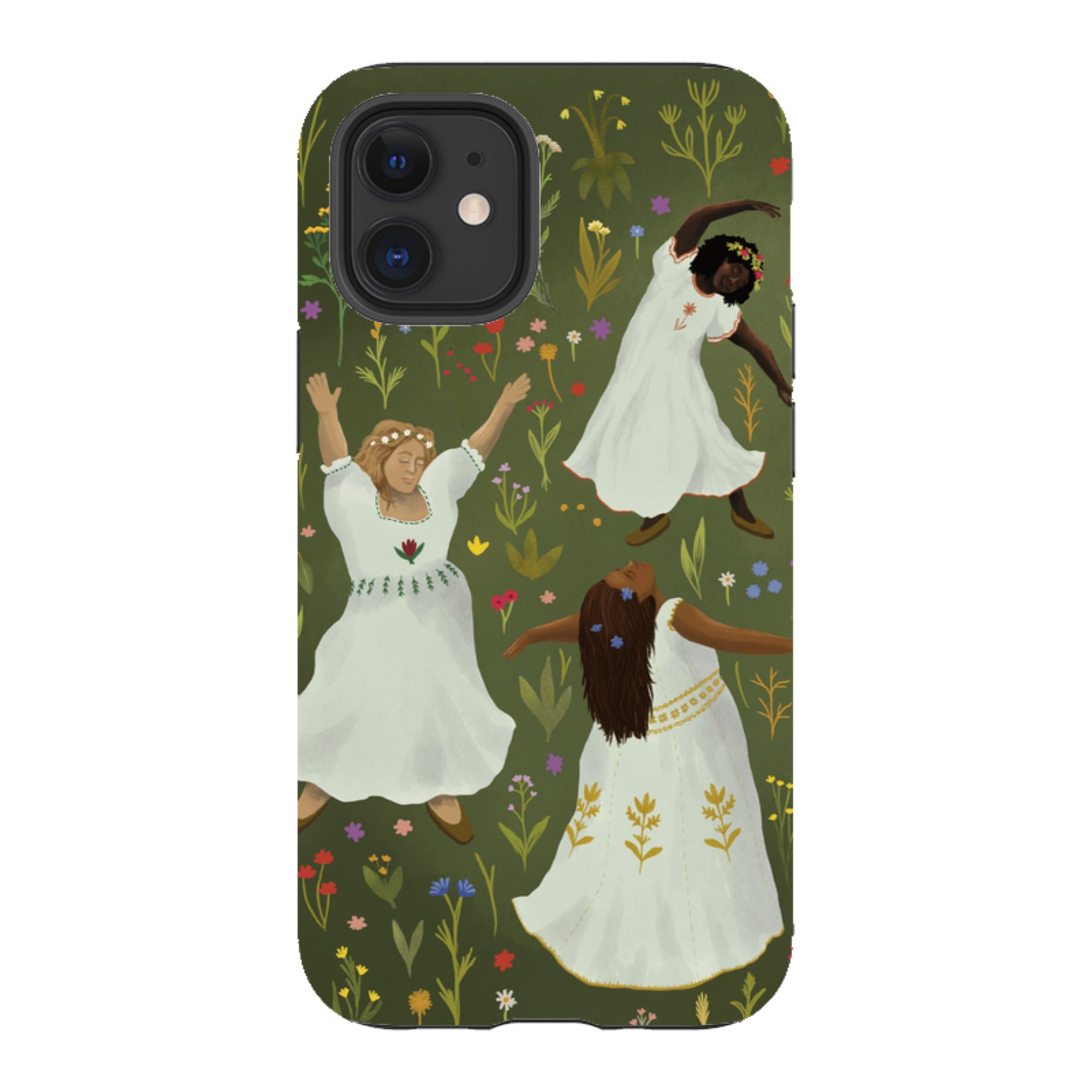 iPhone Tough Case - Folk Dance By Anna Stead