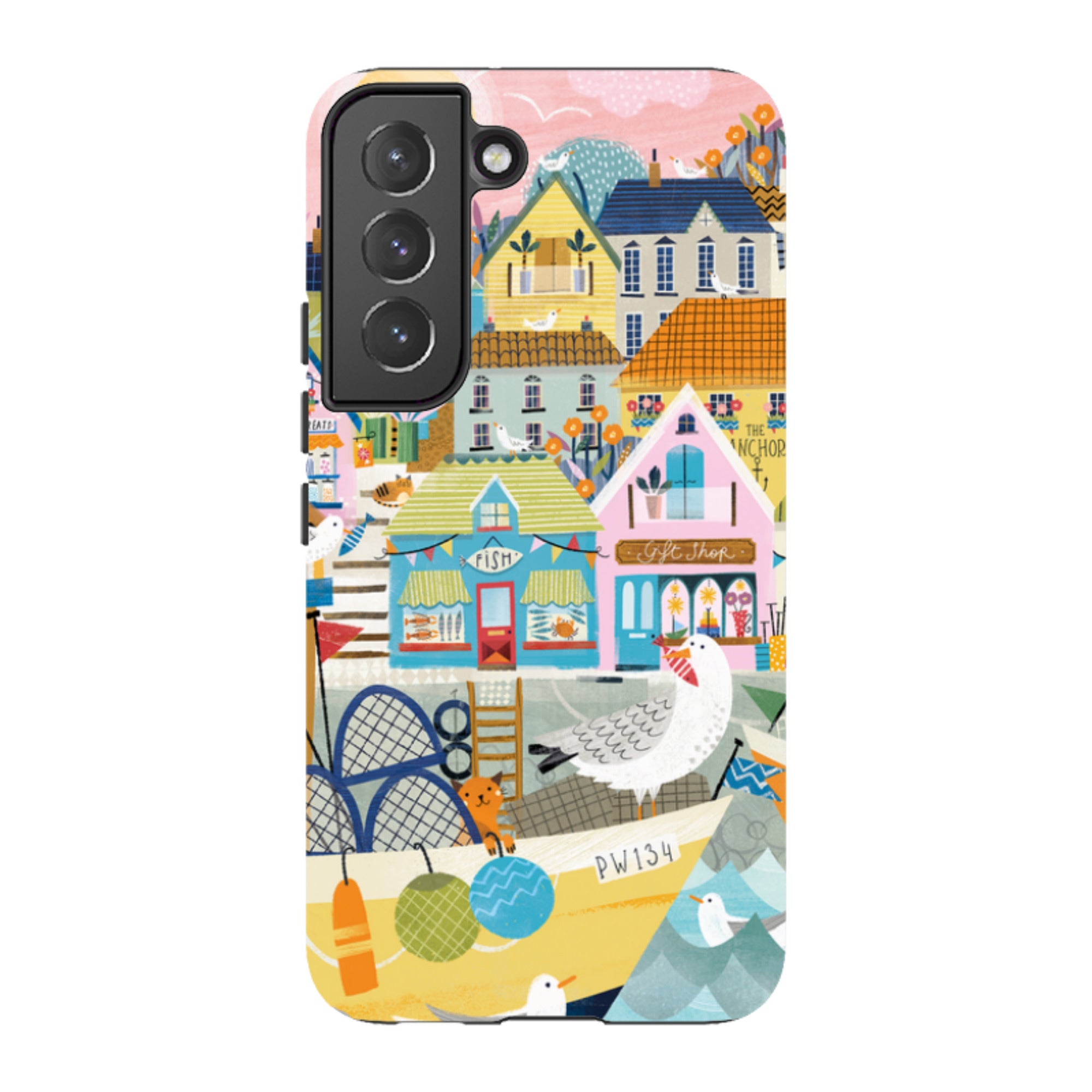 Samsung Tough  Case - Harbour 2 By Ali Brookes