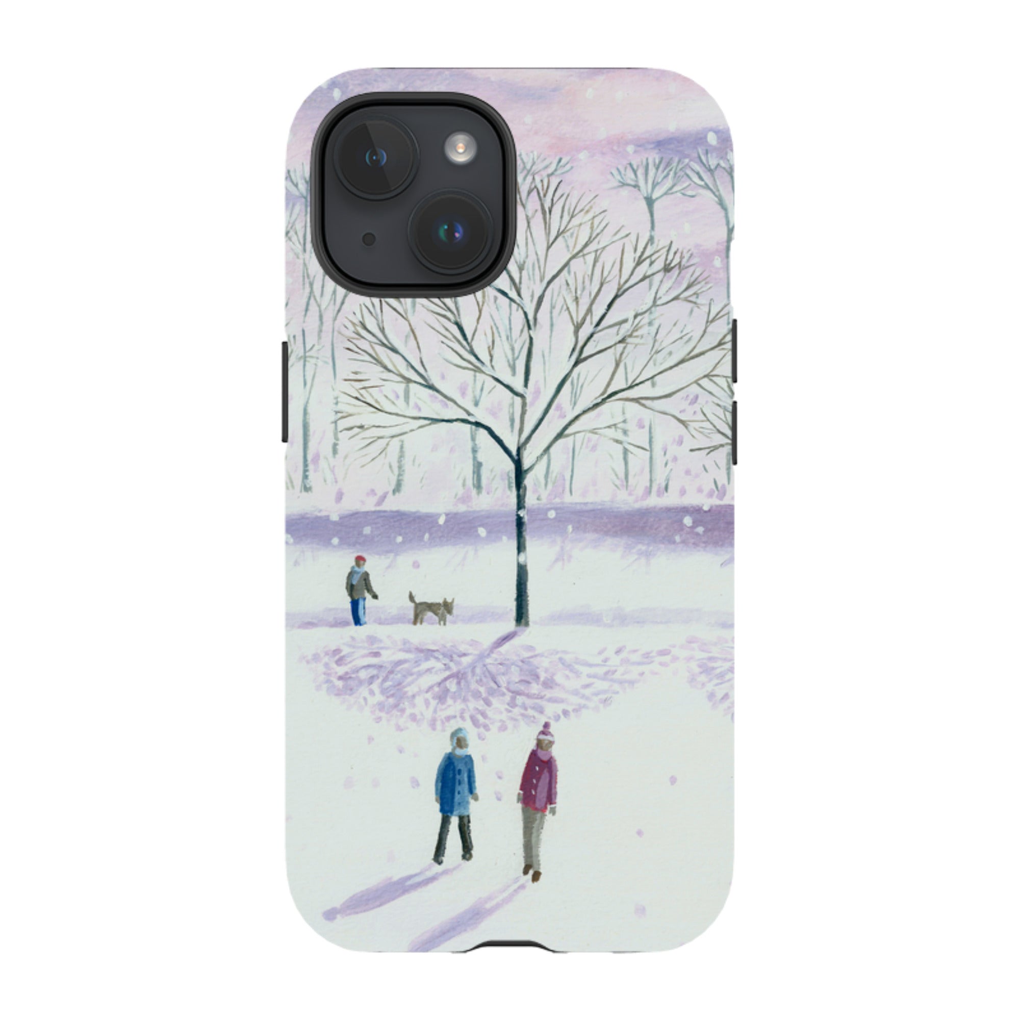 iPhone MagSafe Tough Case - Xmas Park By Mary Stubberfield
