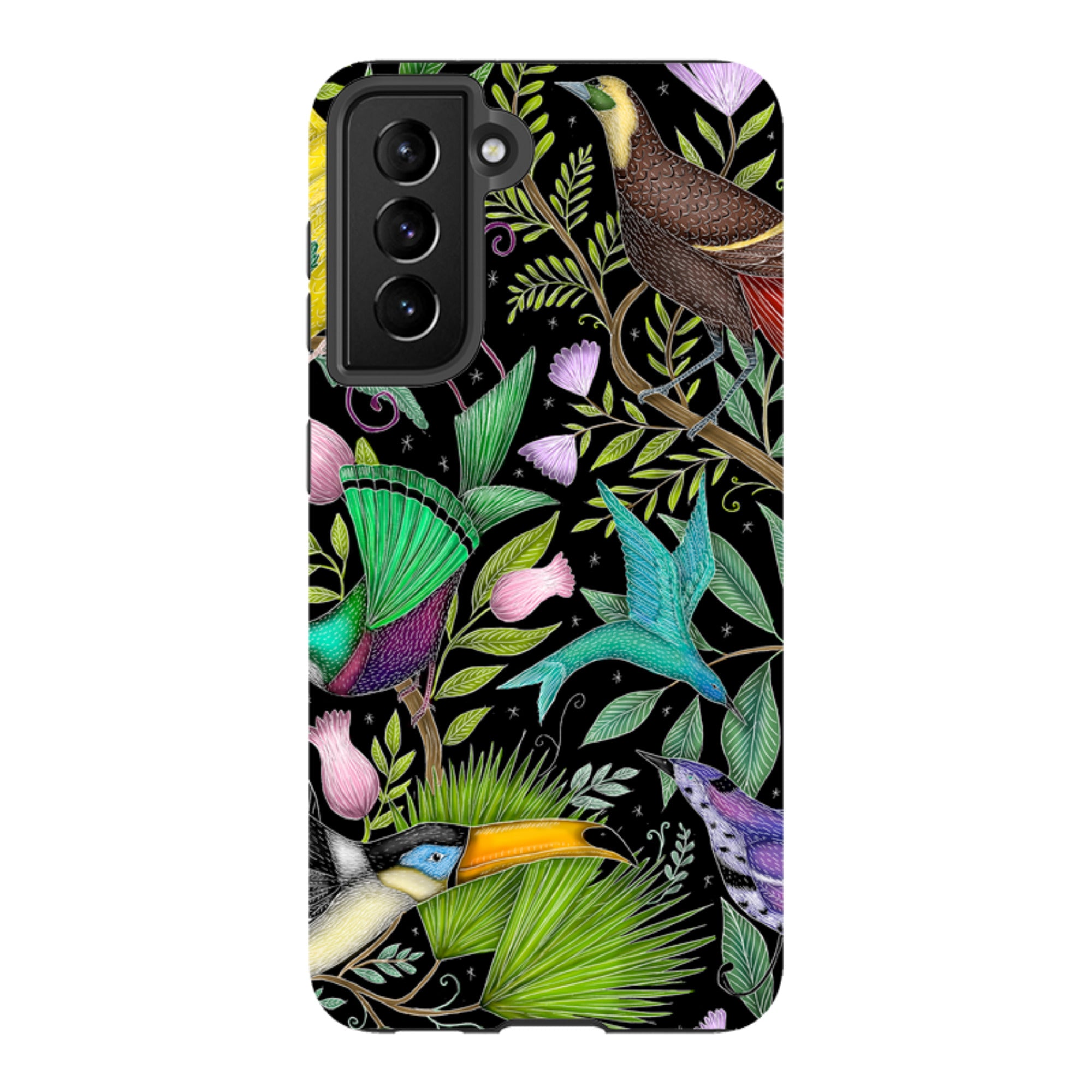 Samsung Tough Case - Exotic Birds By Catherine Rowe