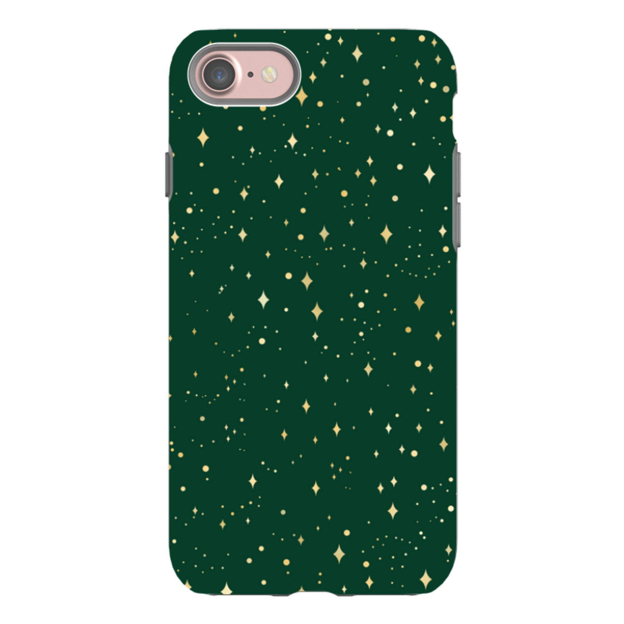 iPhone Tough Case - Forest Green Cosmos