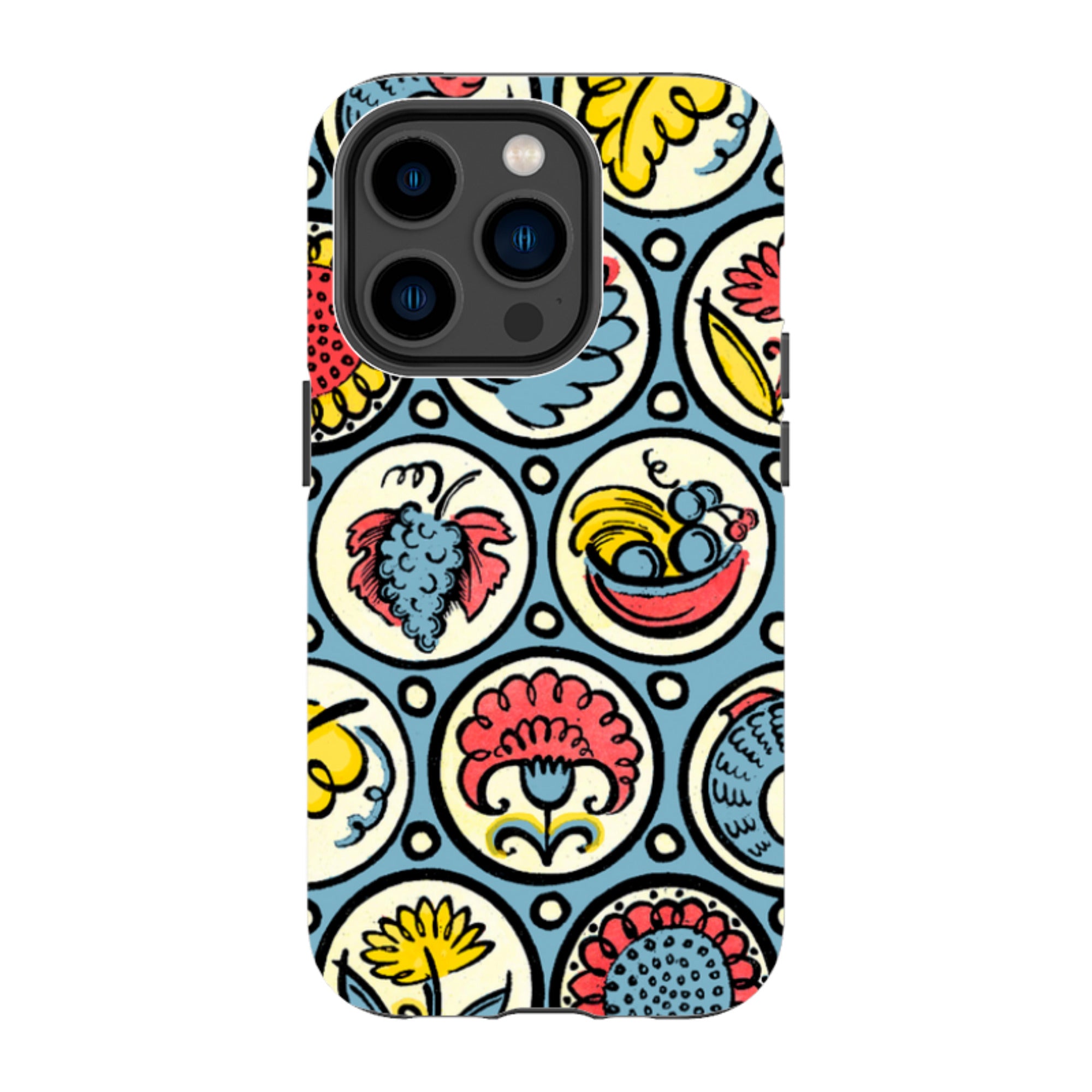 iPhone Tough Case - Birds, Fish & Fruit By Cressida Bell