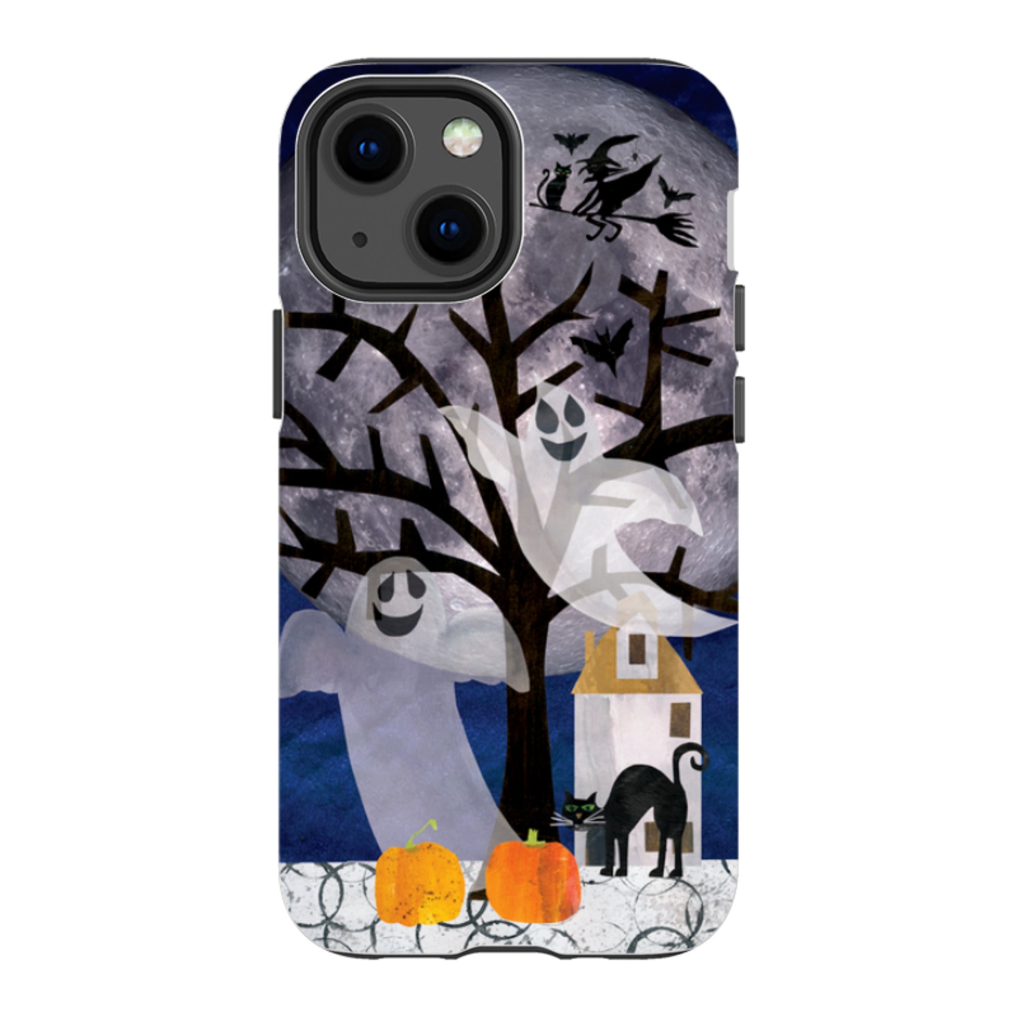 iPhone Tough Case - Halloween Moon By Tracey English