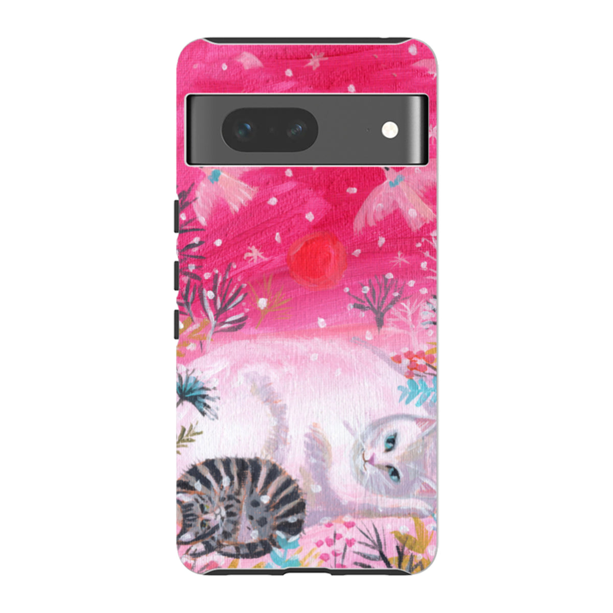 Google Tough Case - Christmas Cats By Mary Stubberfield