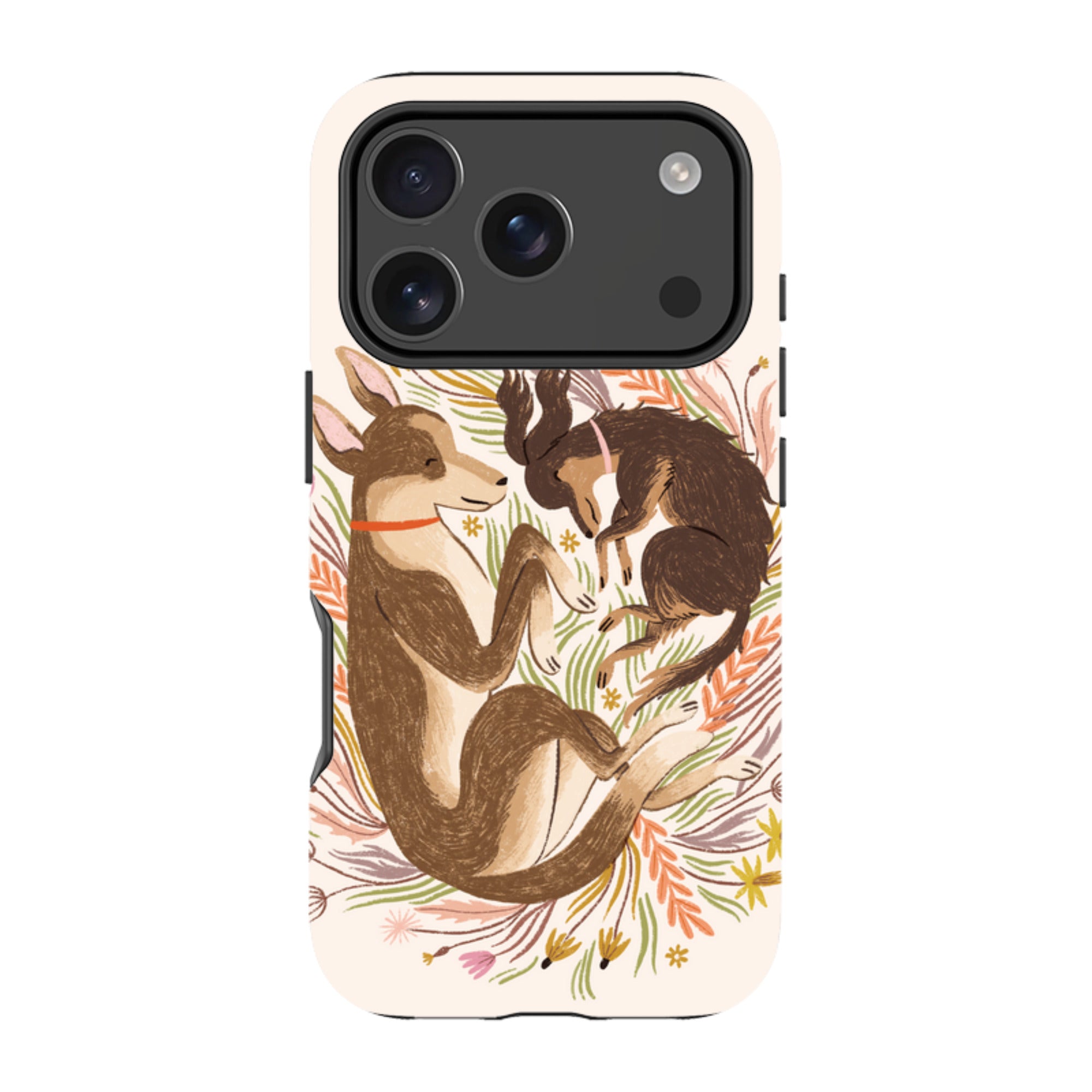 iPhone Tough Case - No Better Dream (Dogs) By Meghann Rader