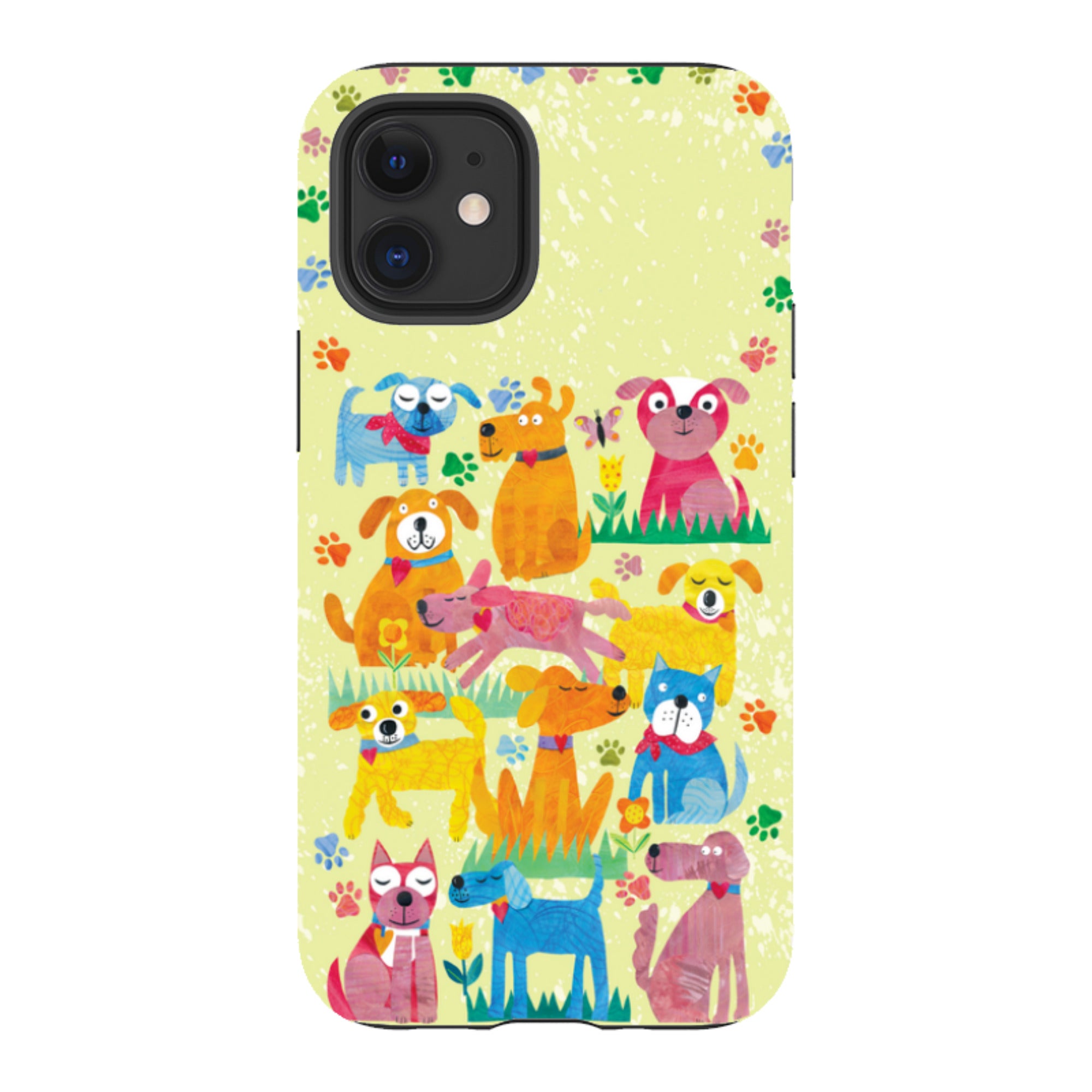 iPhone Tough Case - Dogs in the park By Tracey English