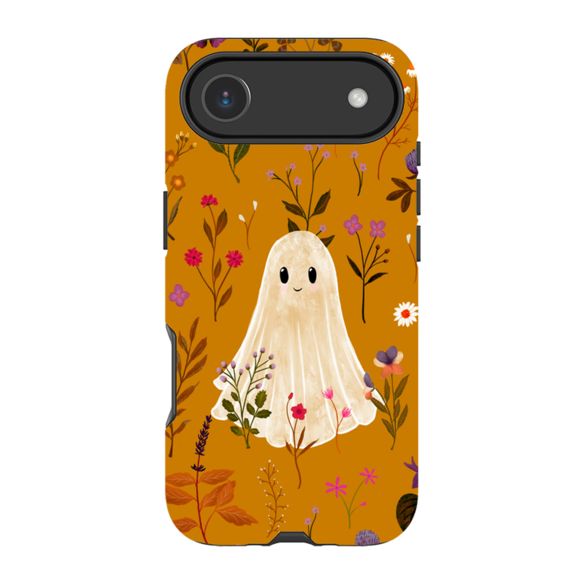 iPhone Tough Case - Ghost in the Garden - Spice Multi By Katherine Quinn