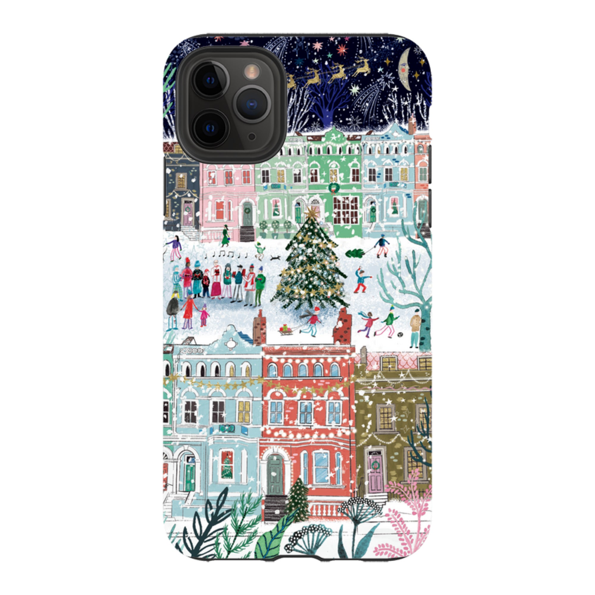iPhone Tough Case - Winter In Notting Hill By Emma Frances Grant