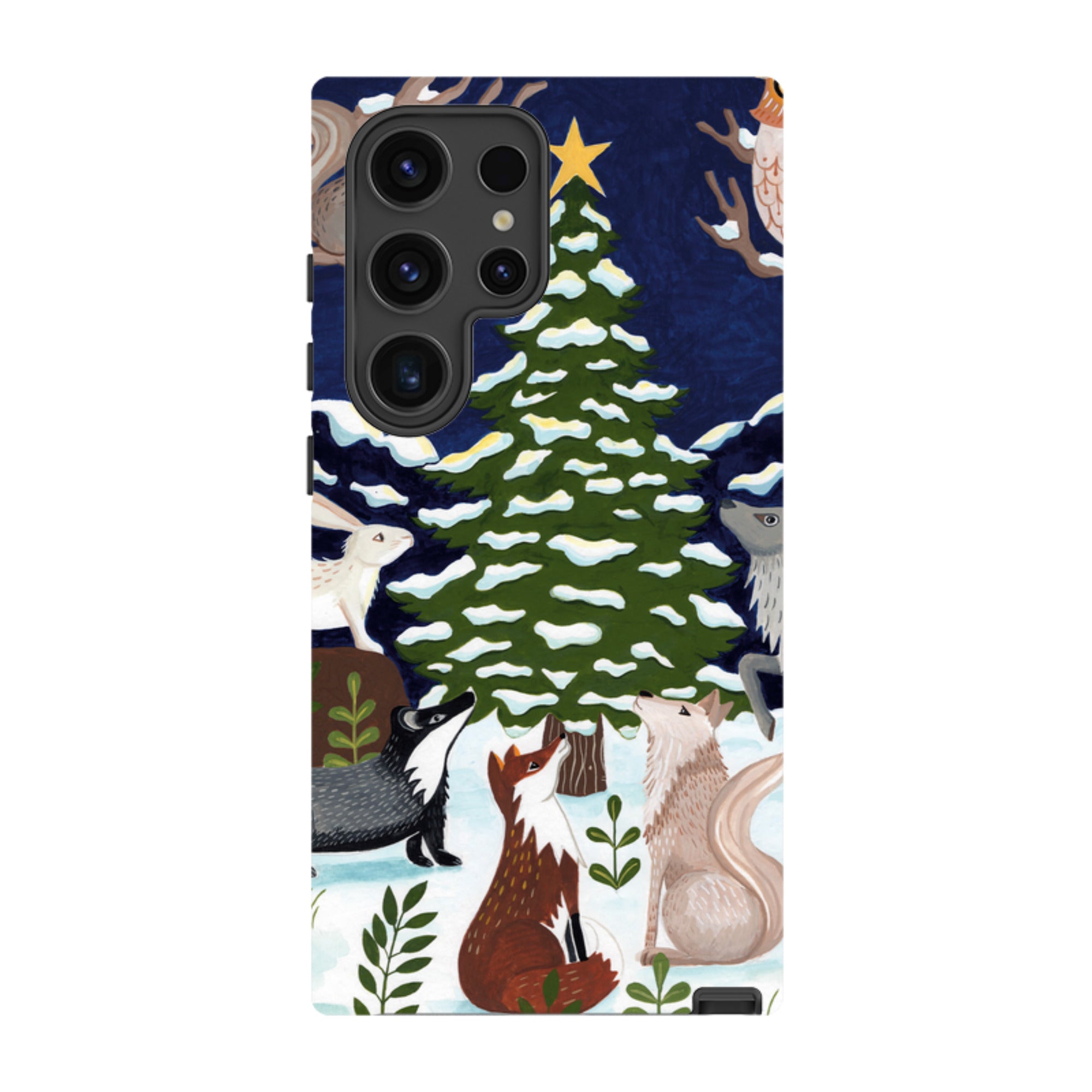Samsung Tough Case - Christmas Tree By Bex Parkin
