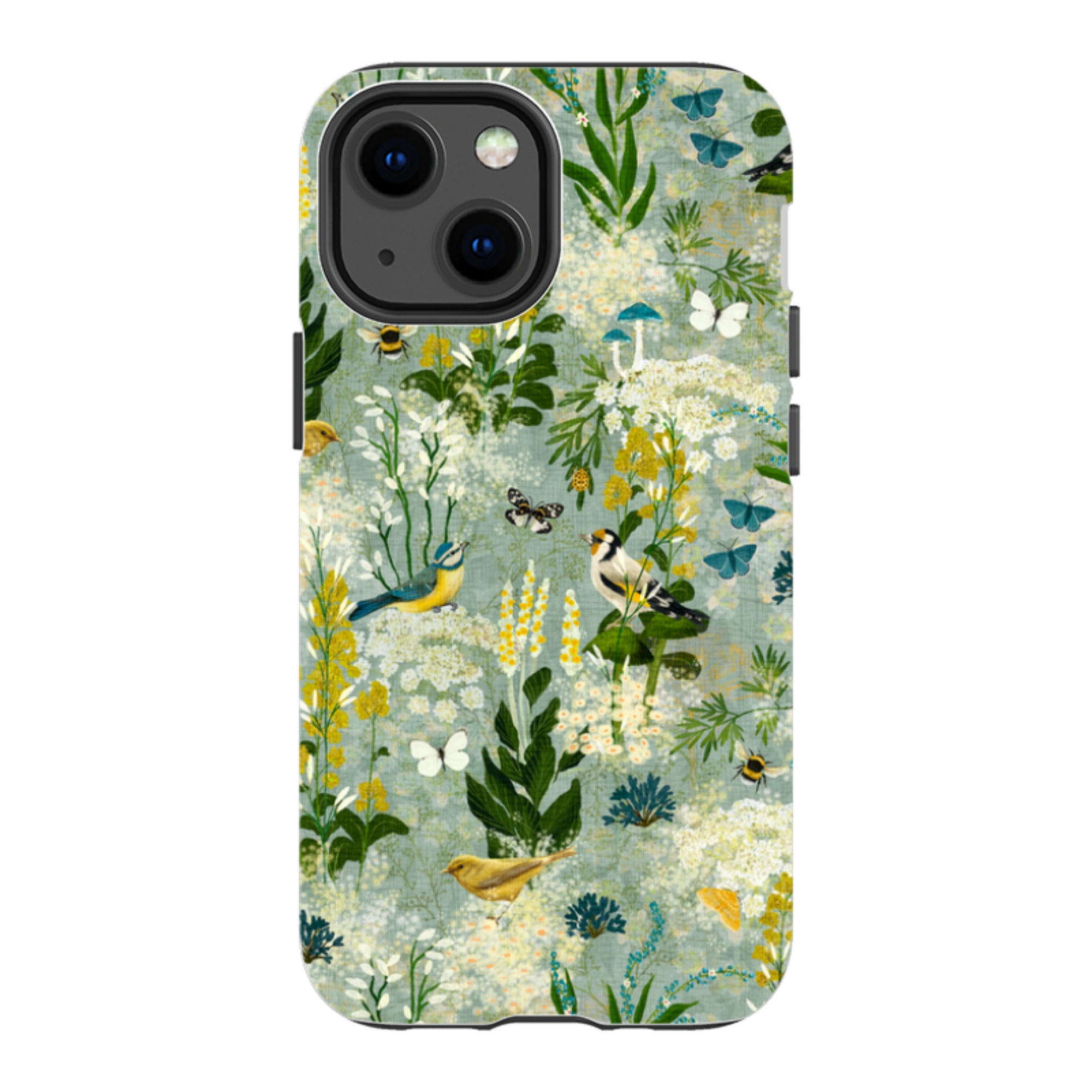 iPhone Tough Case - Song Bird Garden By Katherine Quinn