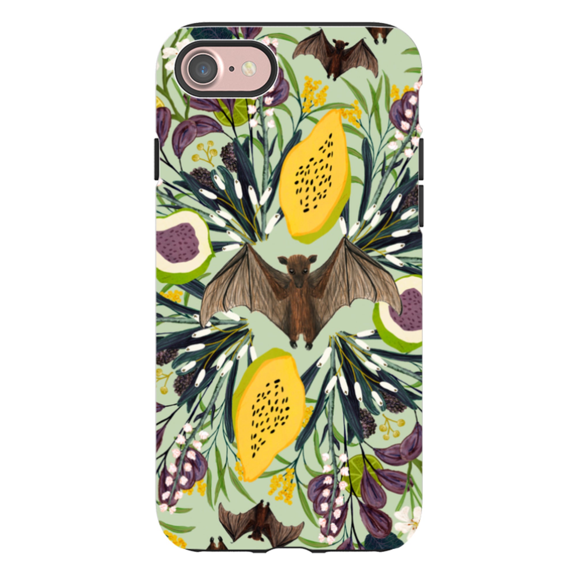 iPhone Tough Case - Bats By Katherine Quinn