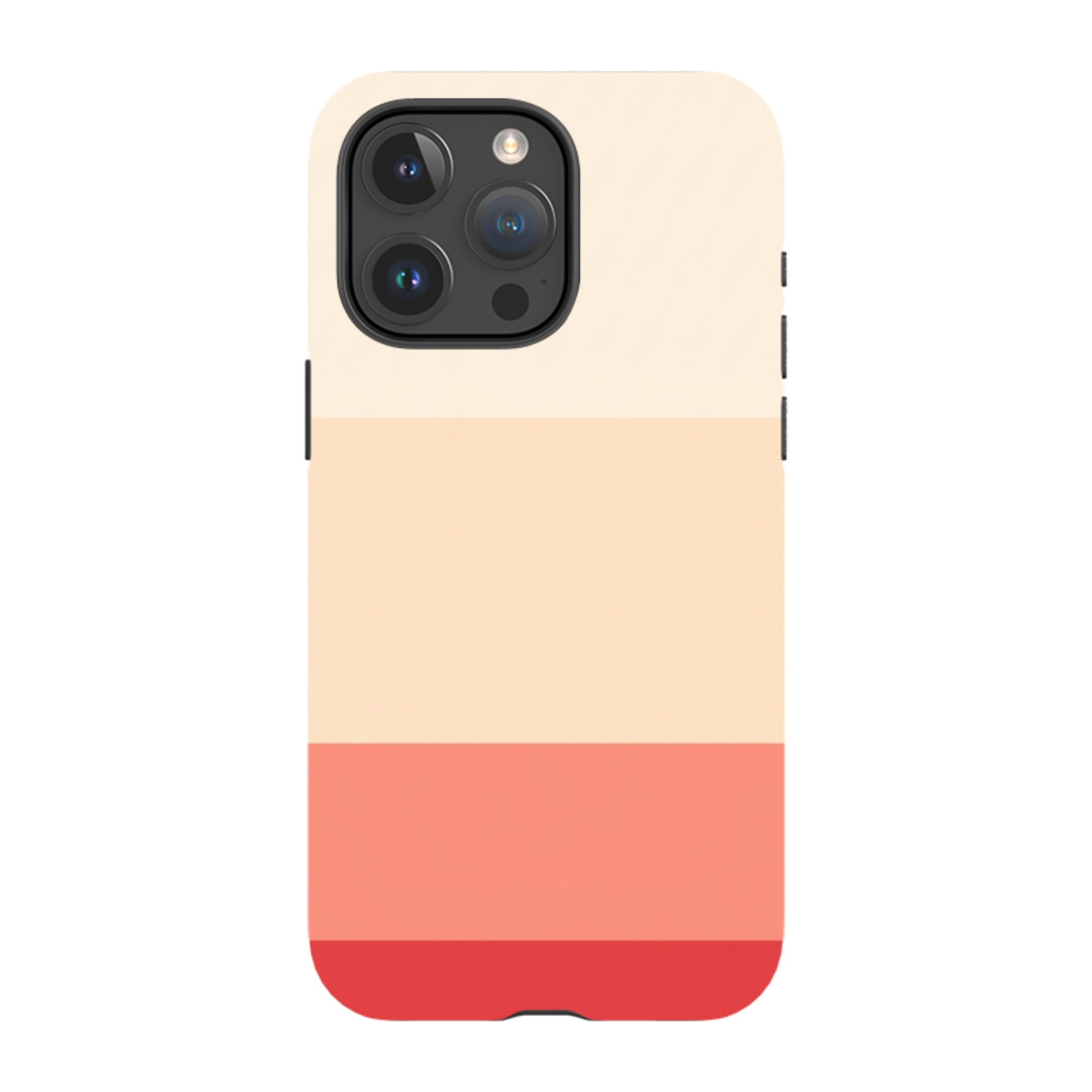 iPhone Tough Case - Crimson Red Gradient